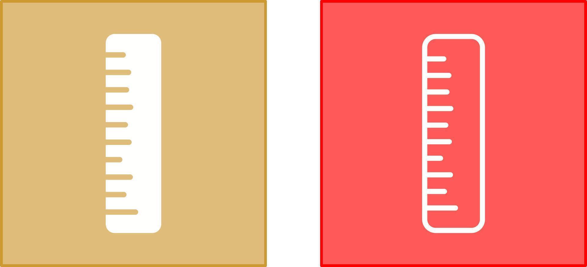 Ruler Icon Design vector