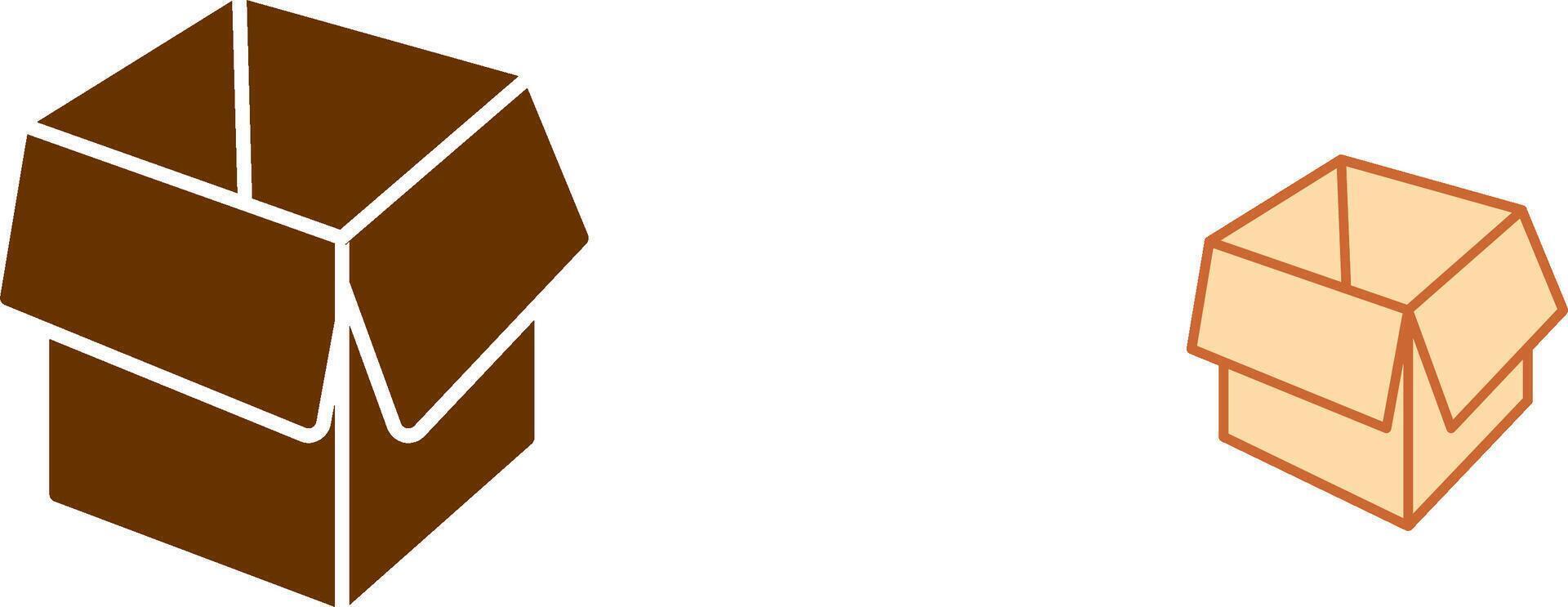 Packaging Icon Design vector