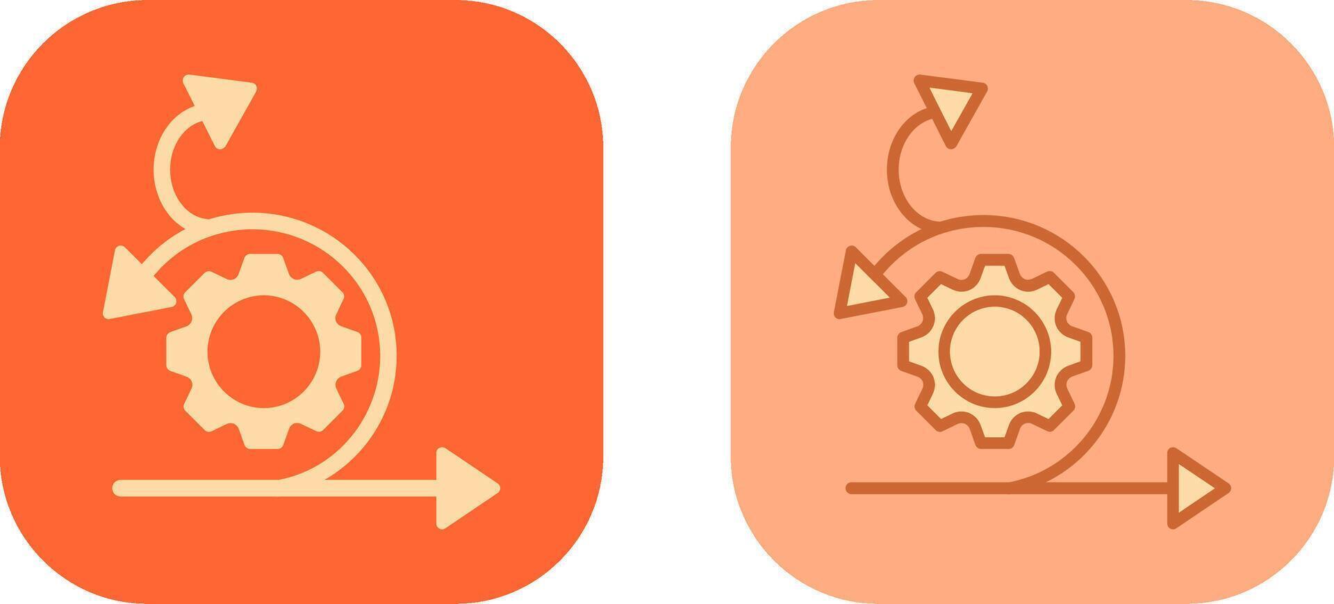 Agile Icon Design vector