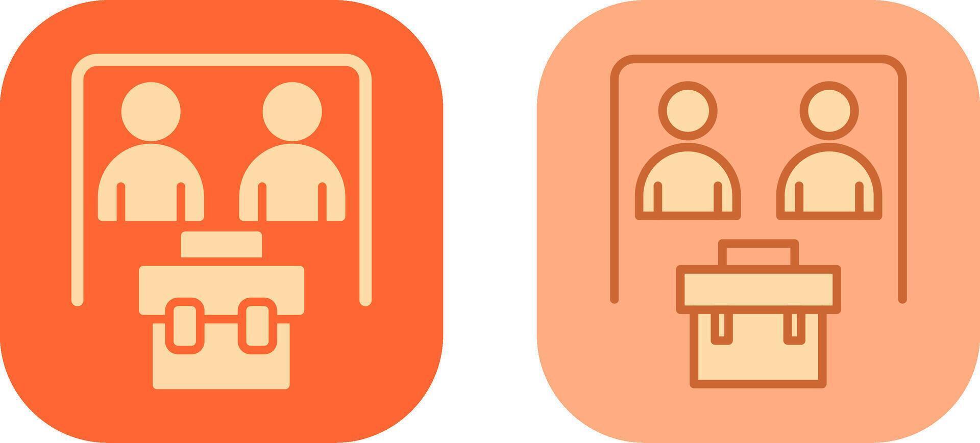 empleados icono diseño vector