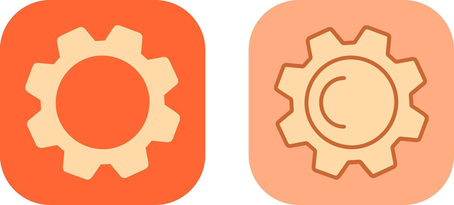 Cogwheel Icon Design vector