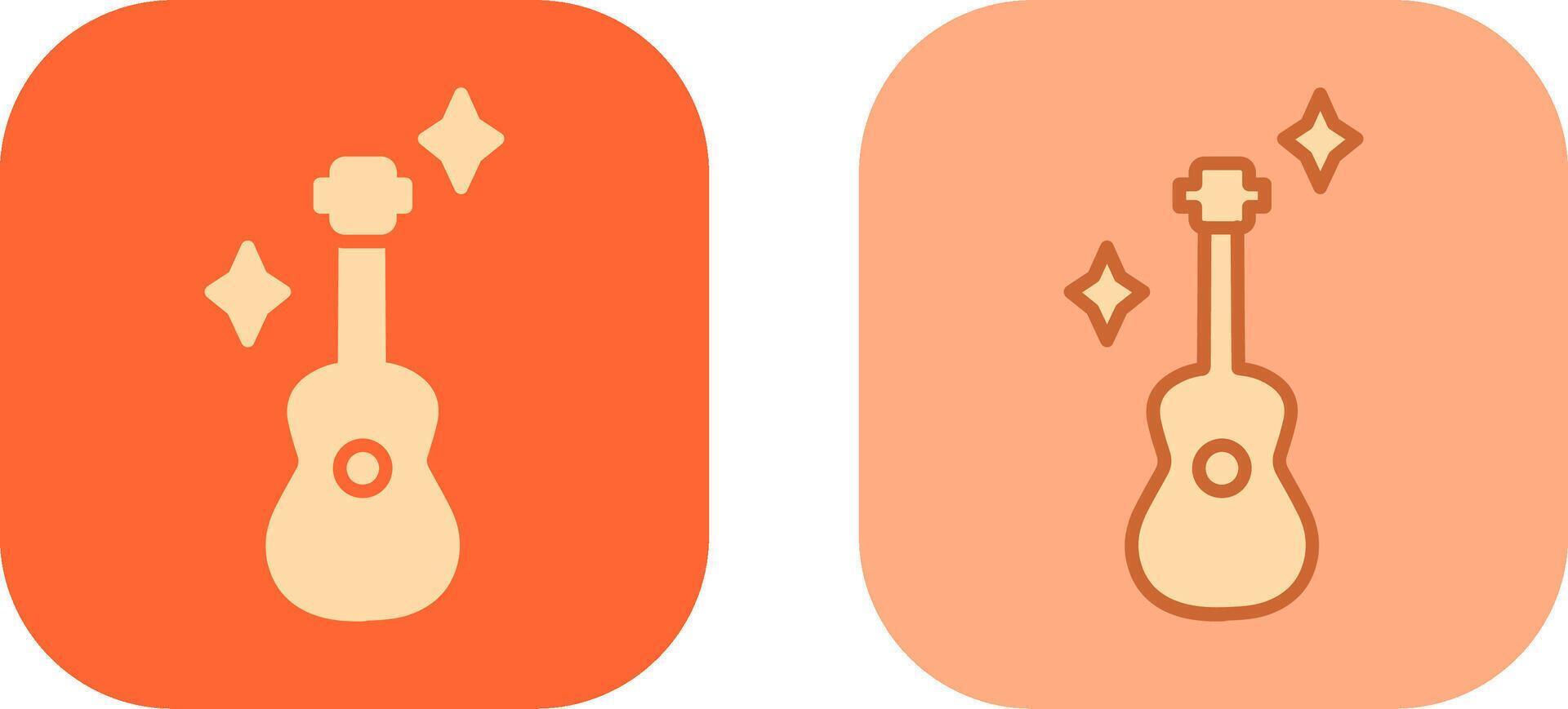Guitar Icon Design vector