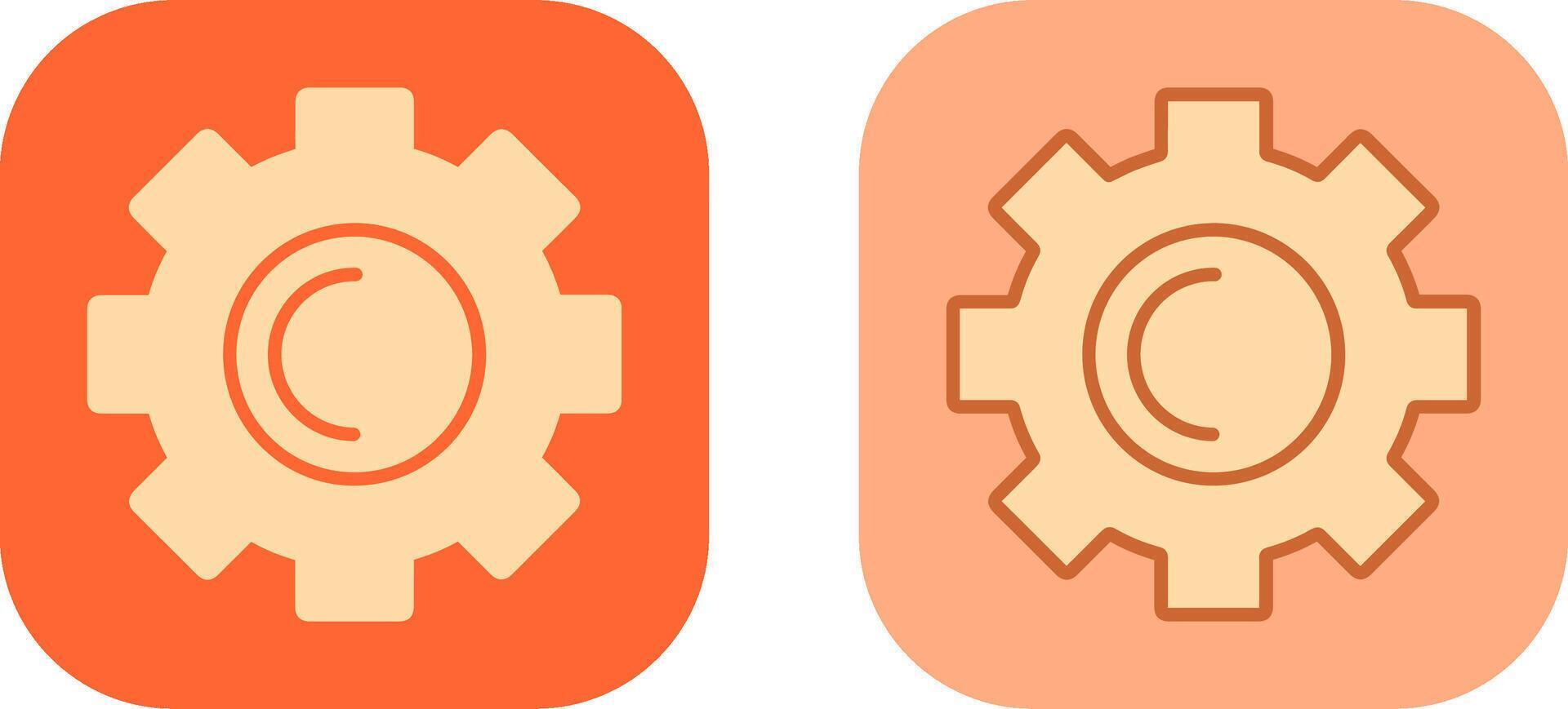 Cogwheel Icon Design vector