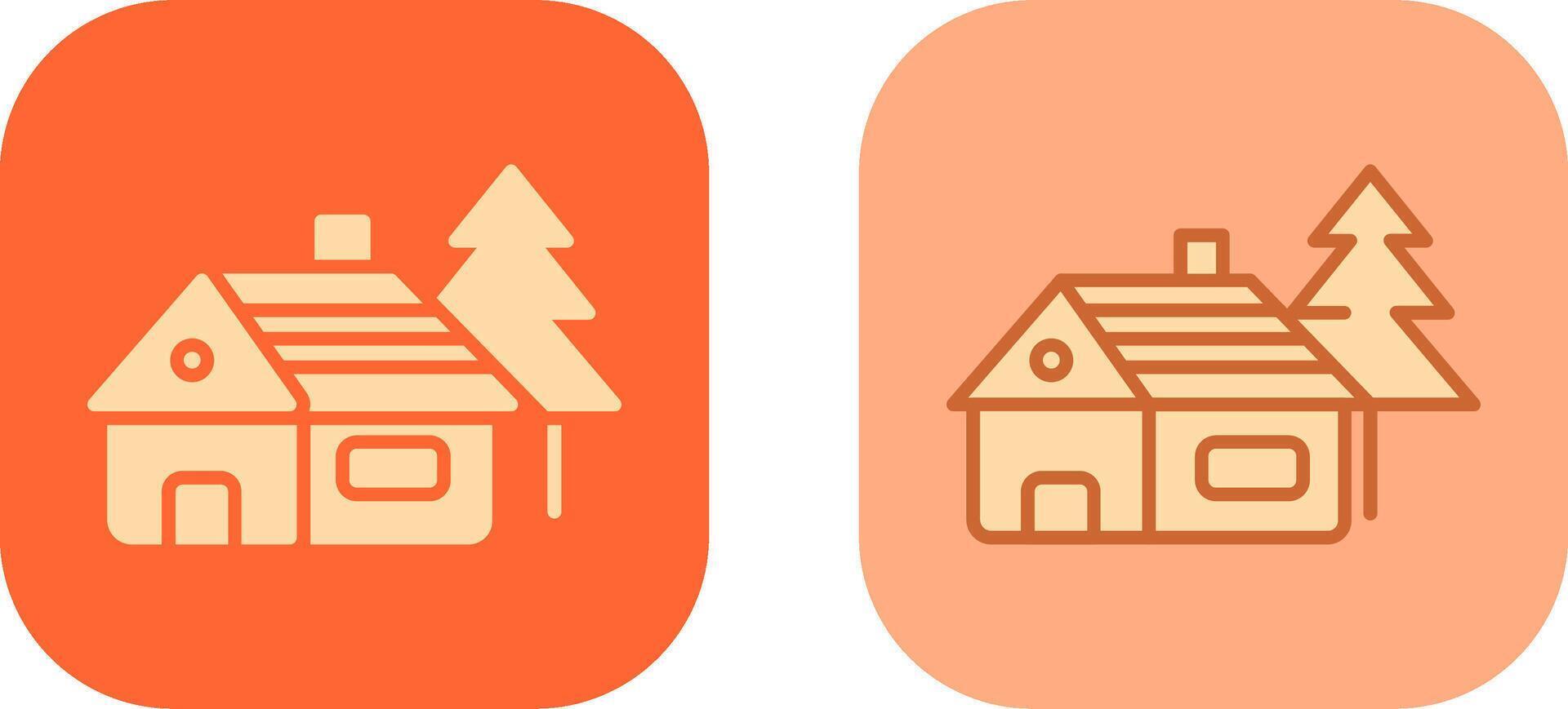 Cabin Icon Design vector