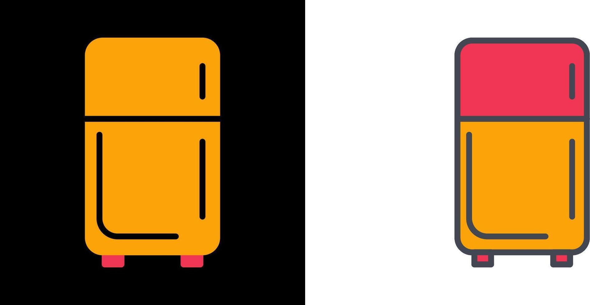 Refrigerator Icon Design vector