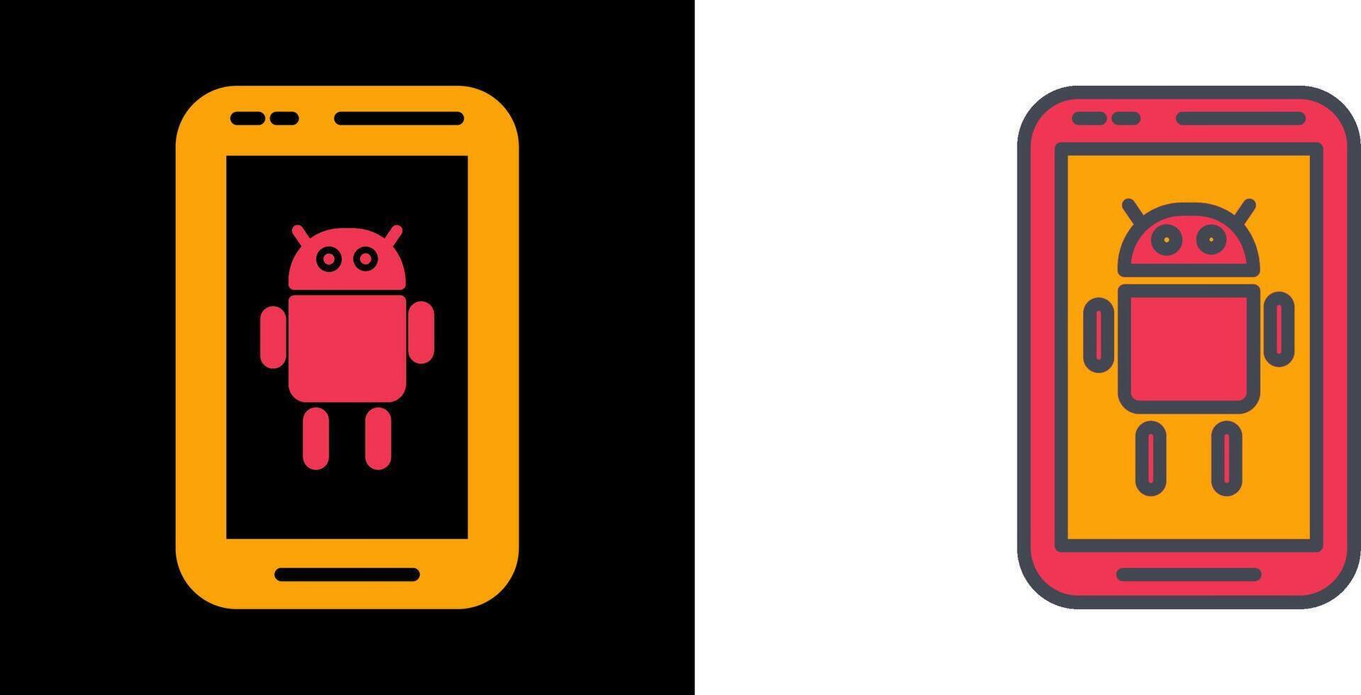 Android Icon Design vector