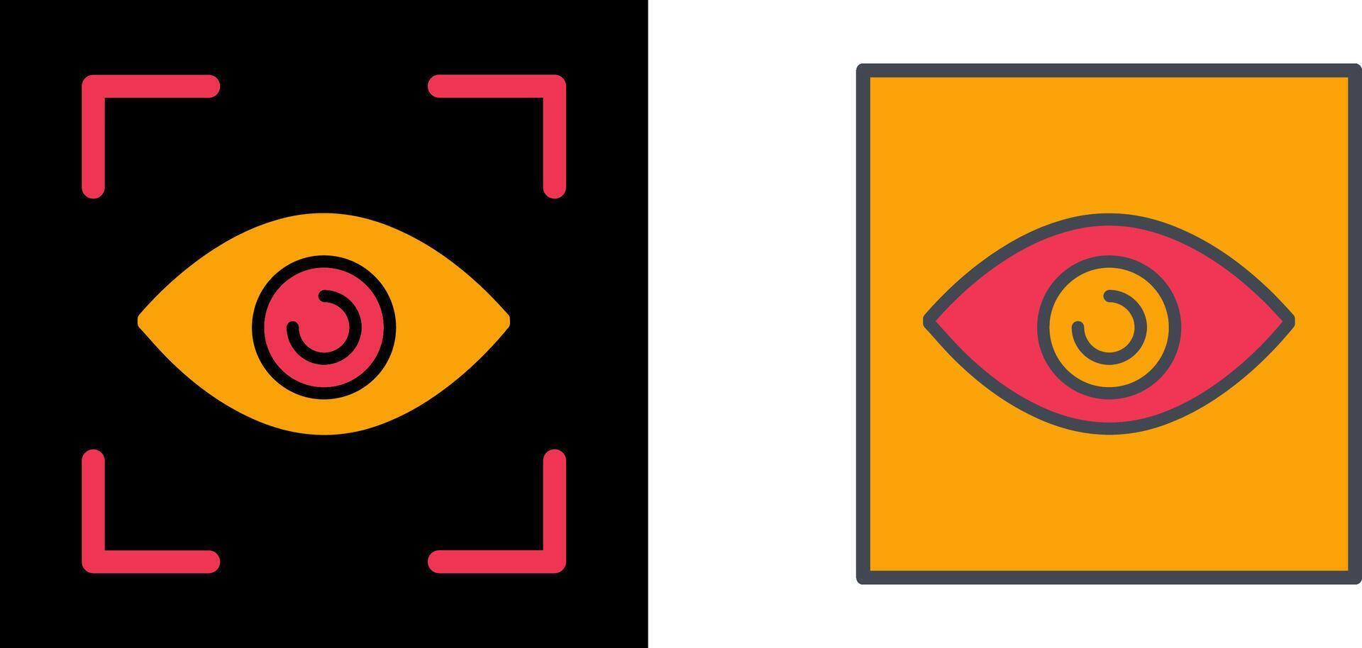 diseño de icono de ojo vector