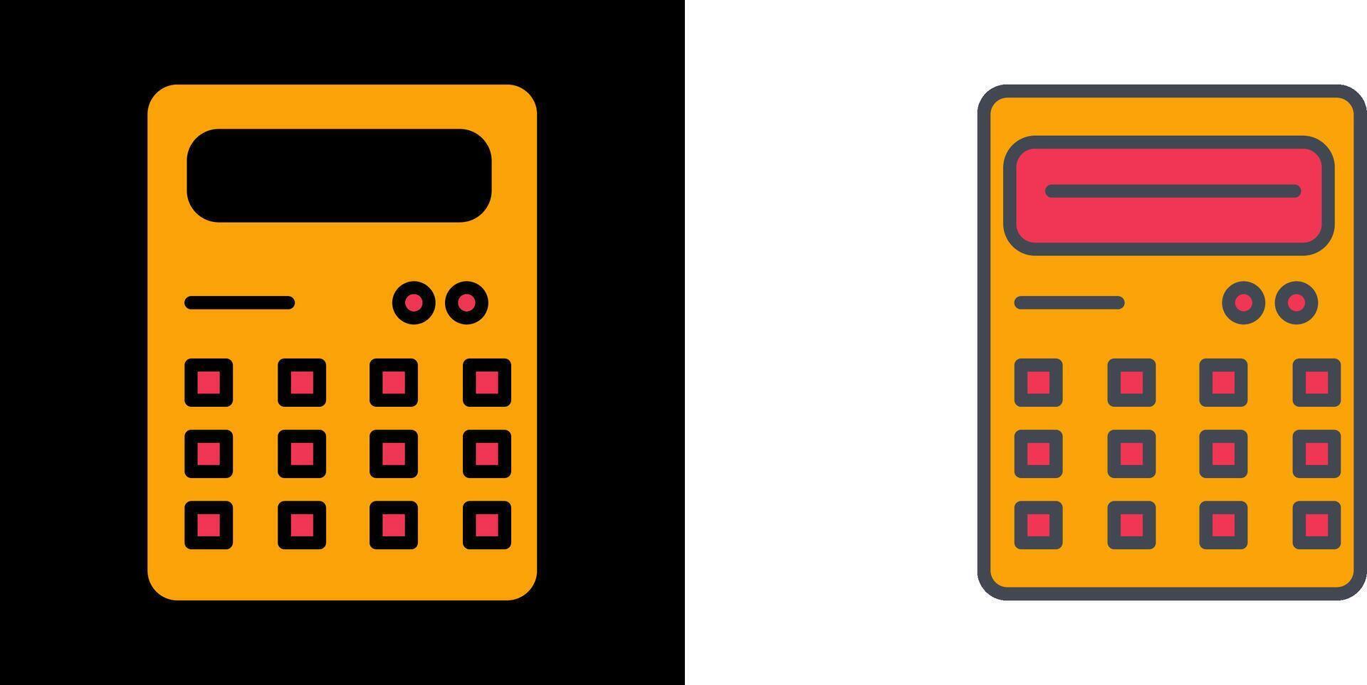 Calculator Icon Design vector