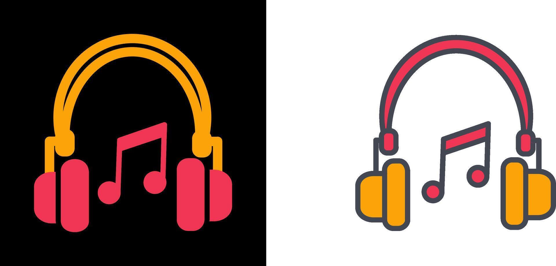 Headphone Icon Design vector