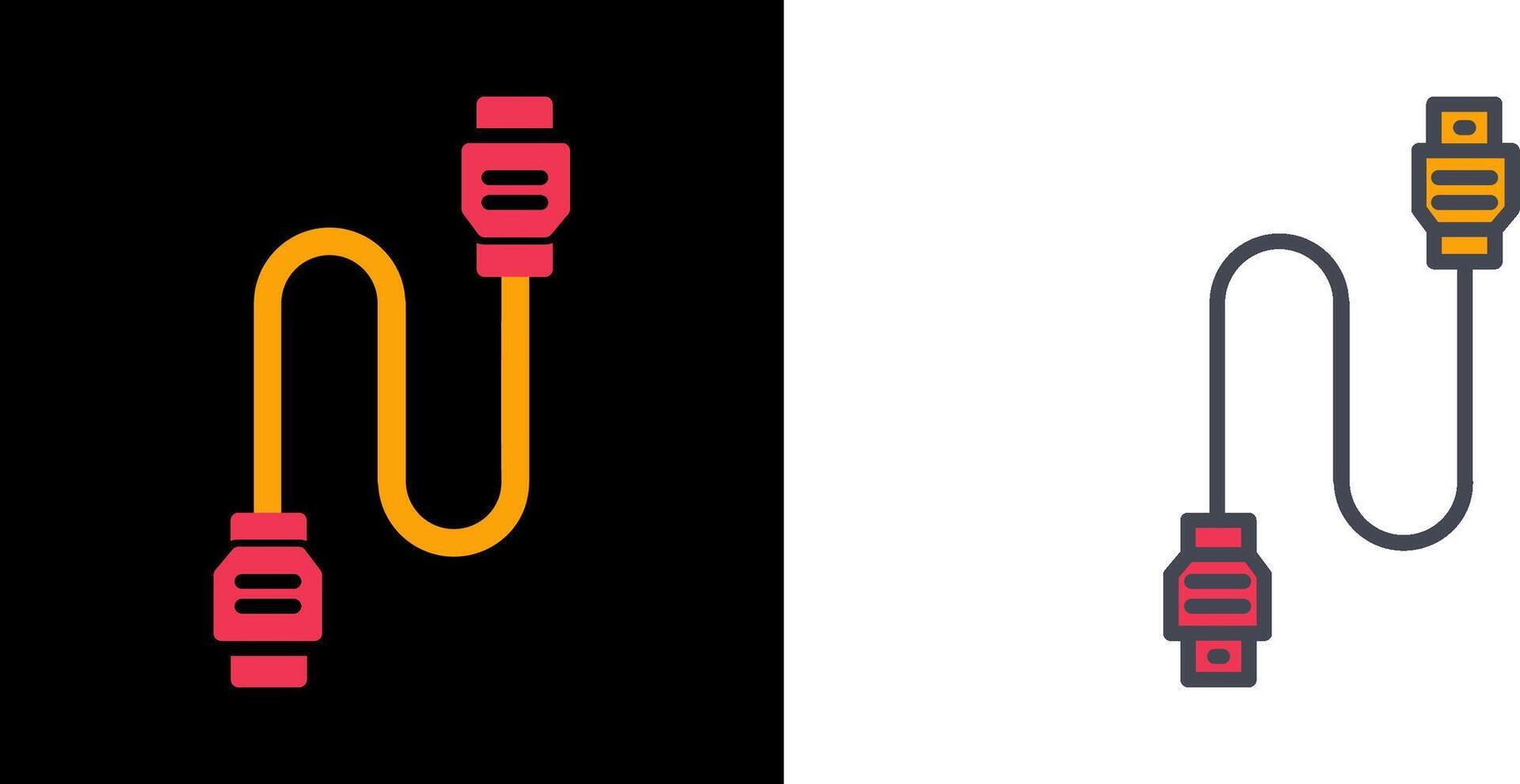 Cables Icon Design vector