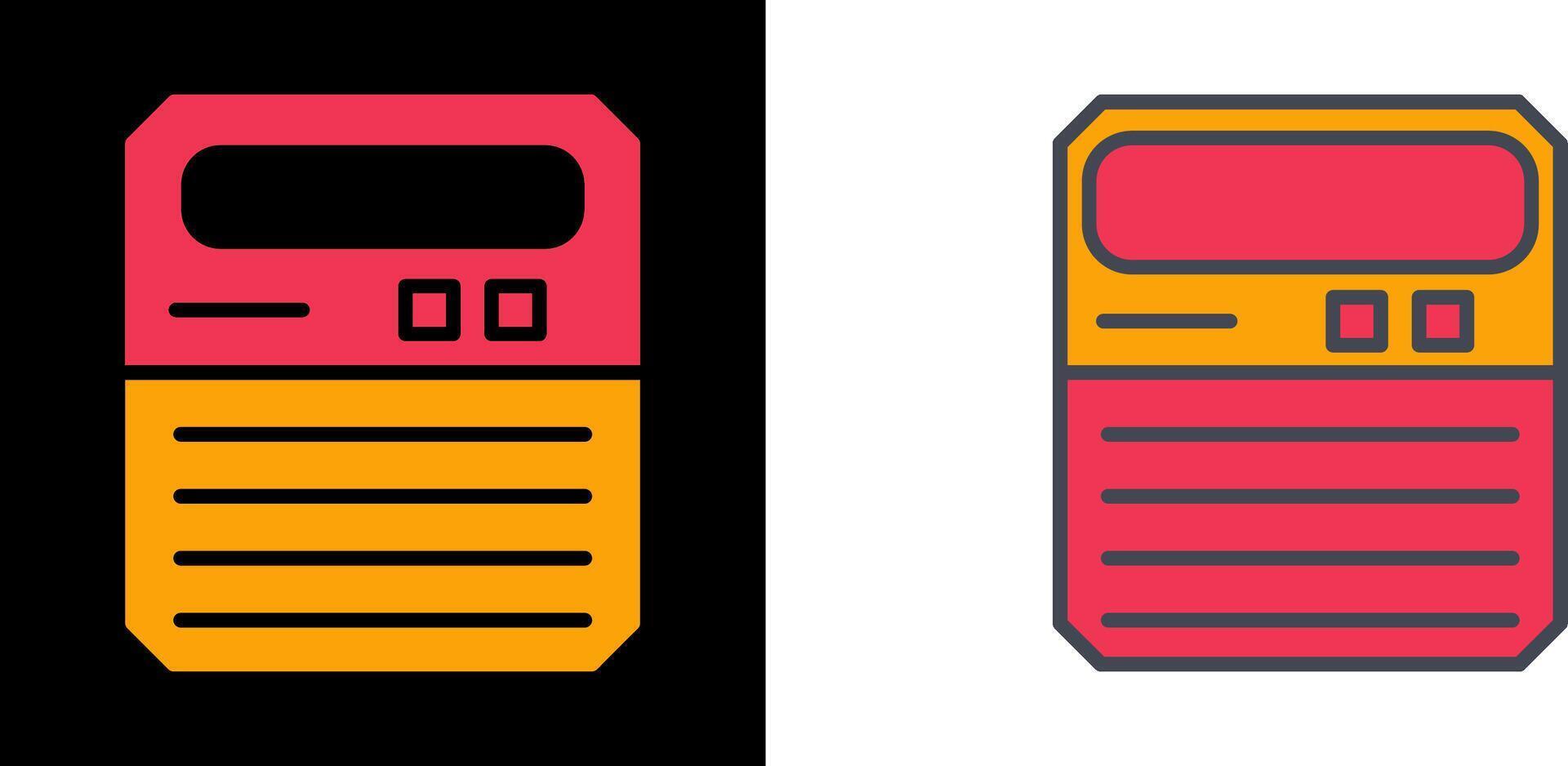 Calculator Icon Design vector