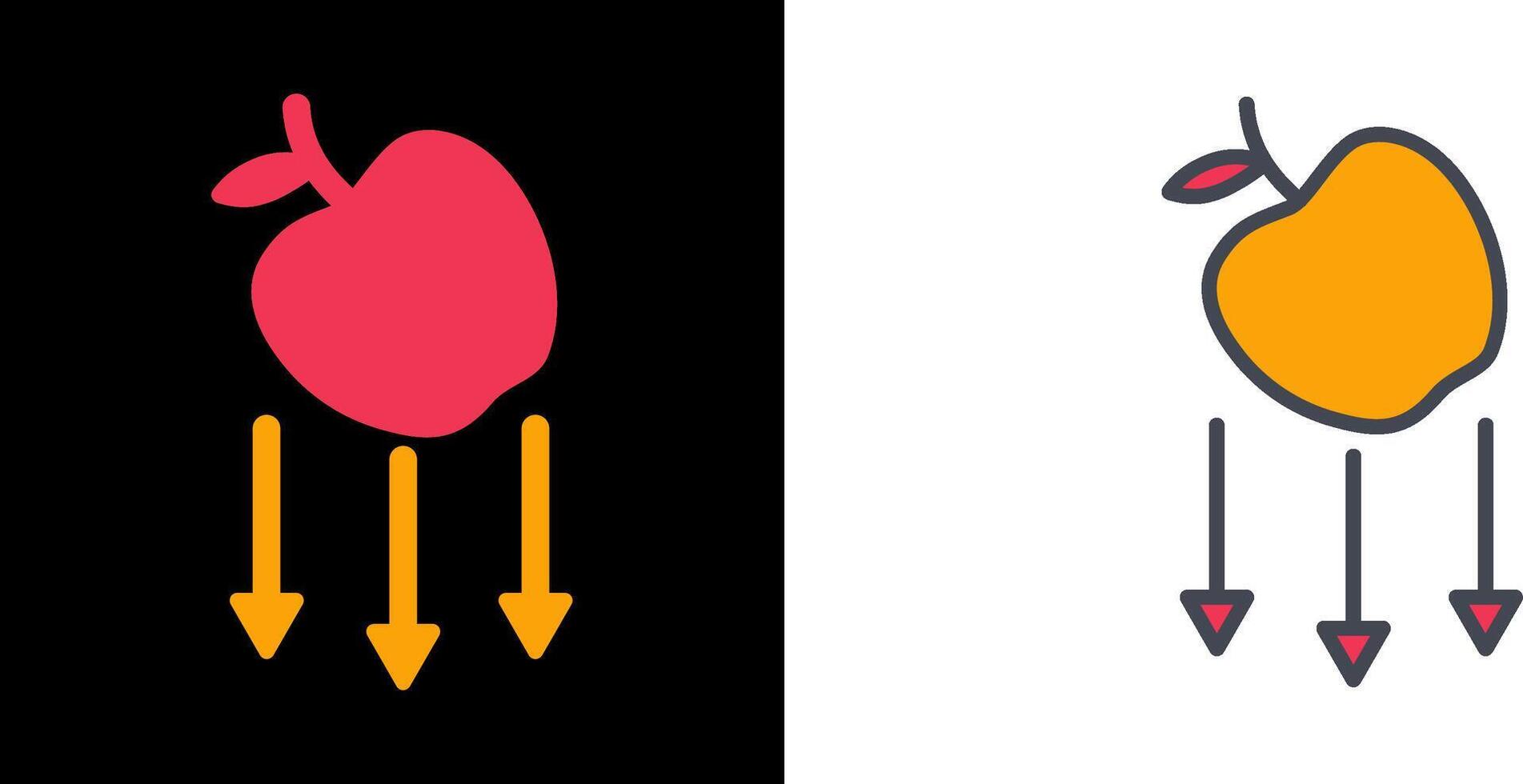 Gravity Icon Design vector
