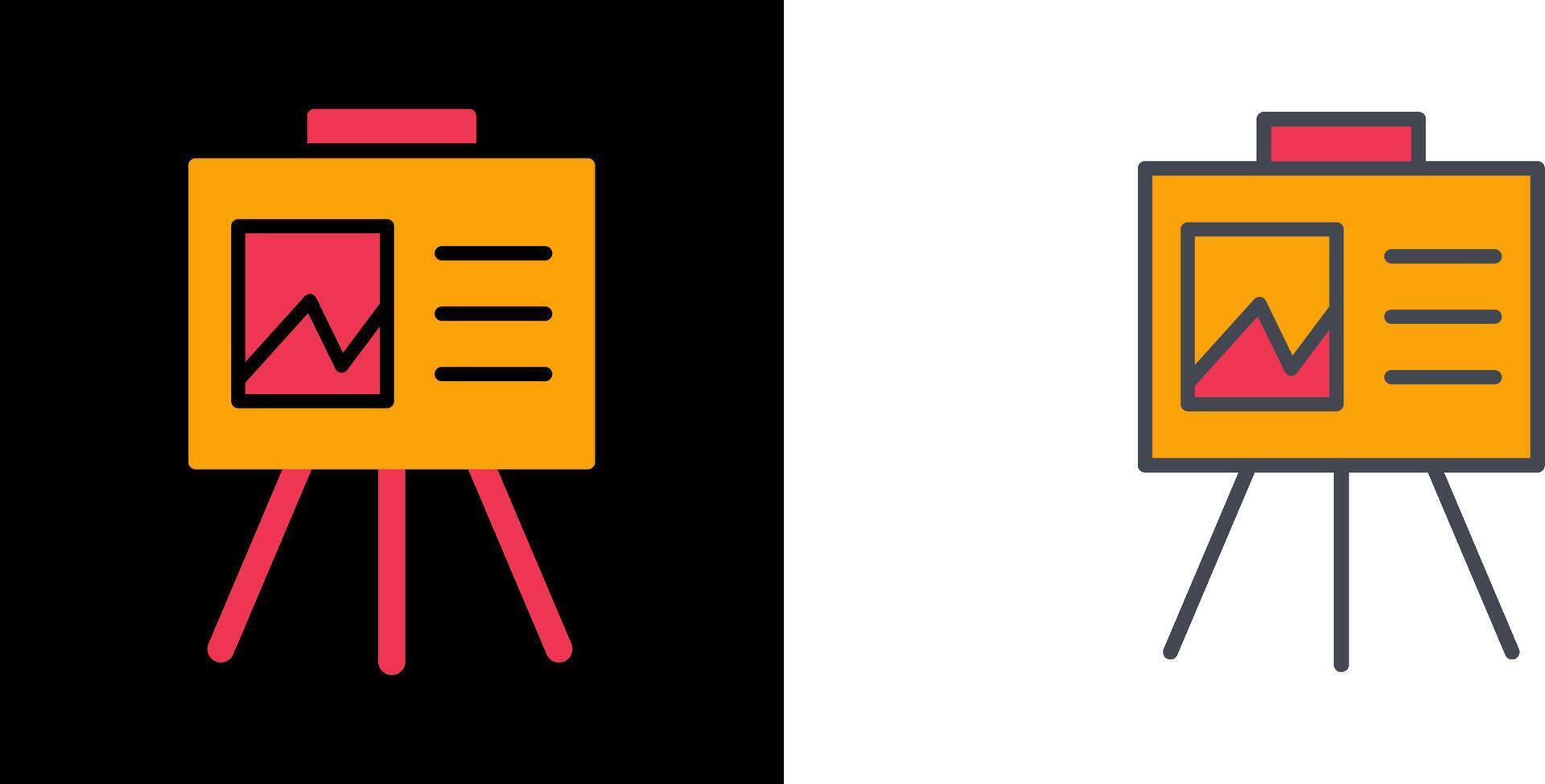 Presentation Icon Design vector