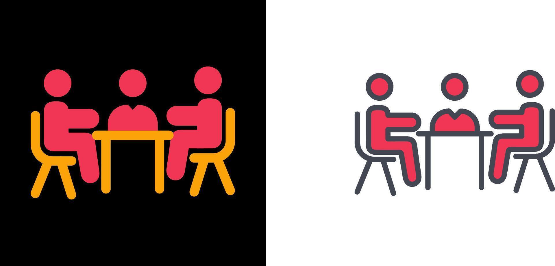 Meeting Icon Design vector