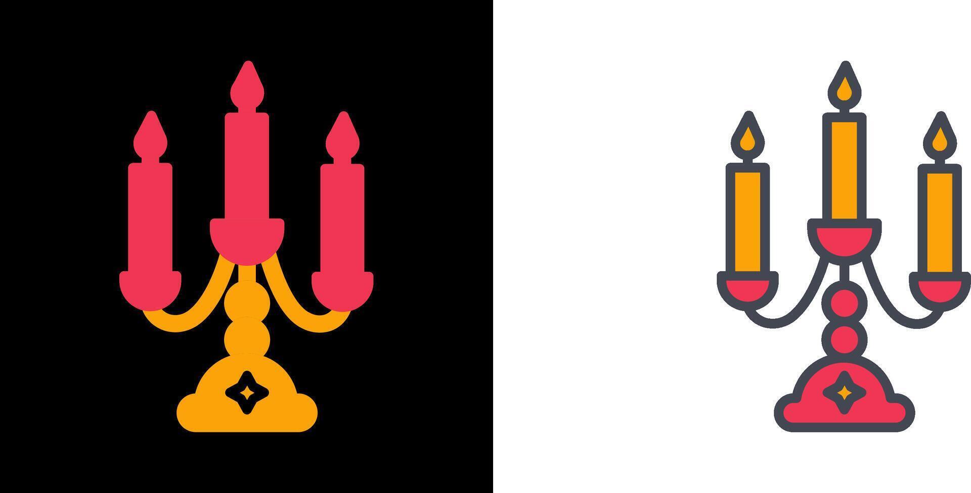 Candlestick Icon Design vector