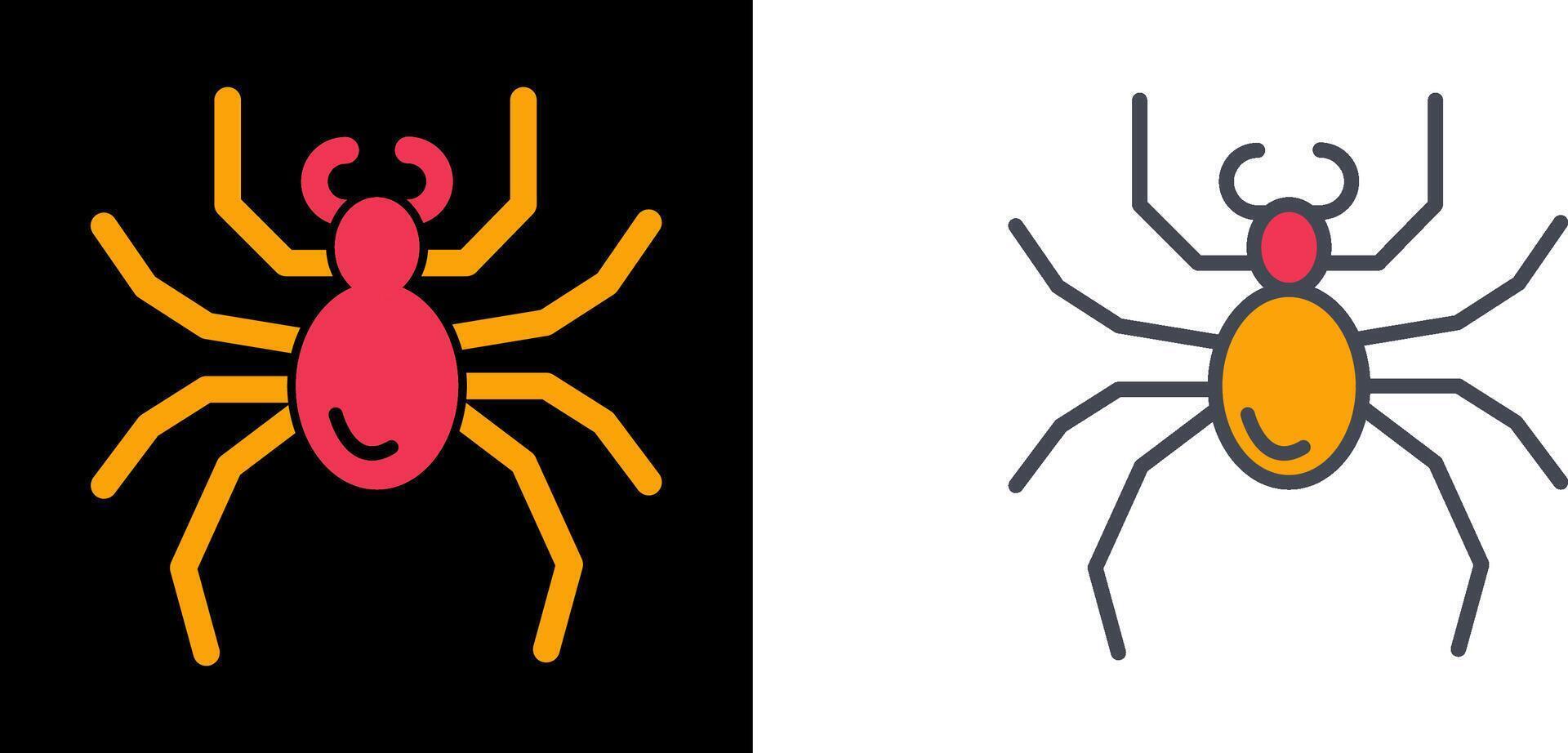Spider Icon Design vector