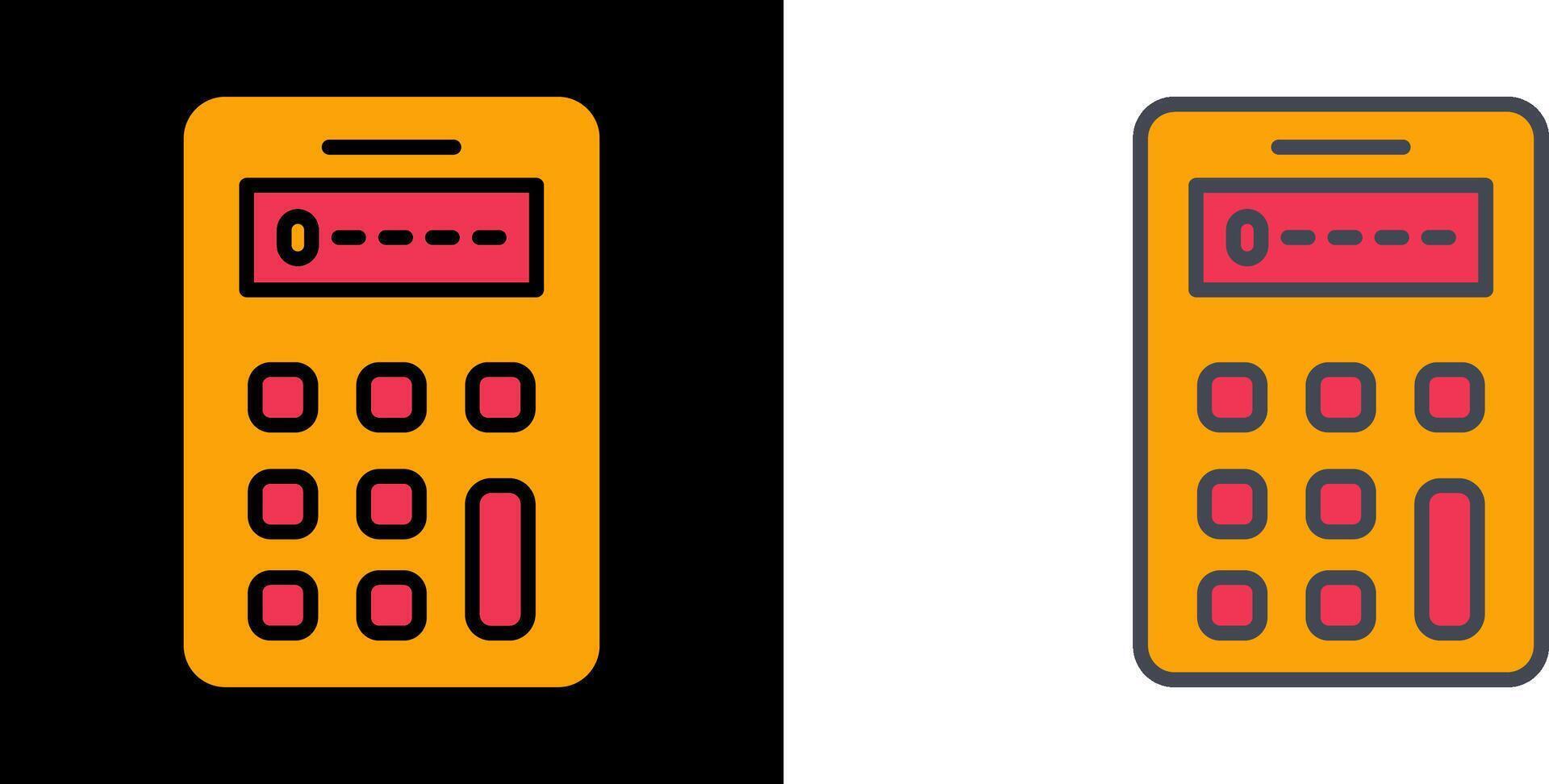 Calculator Icon Design vector