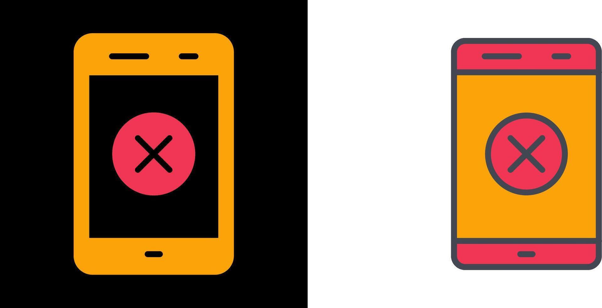 Delete Icon Design vector