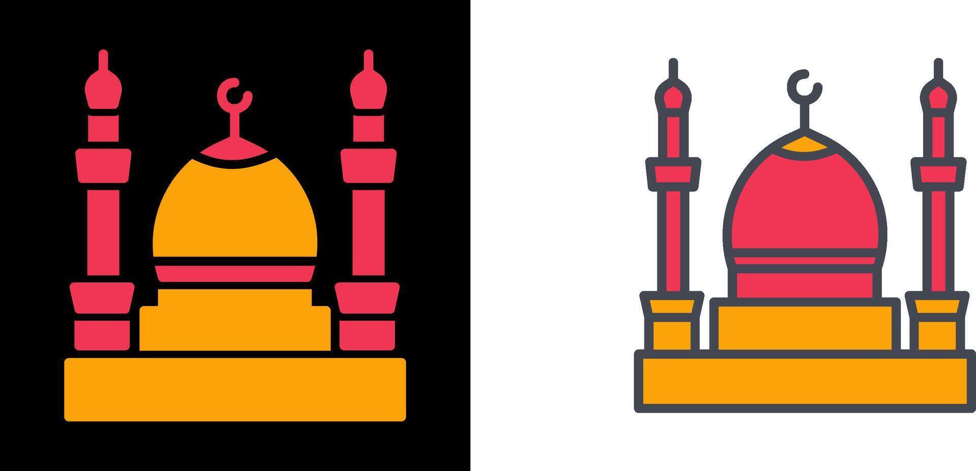 Mosque Icon Design vector