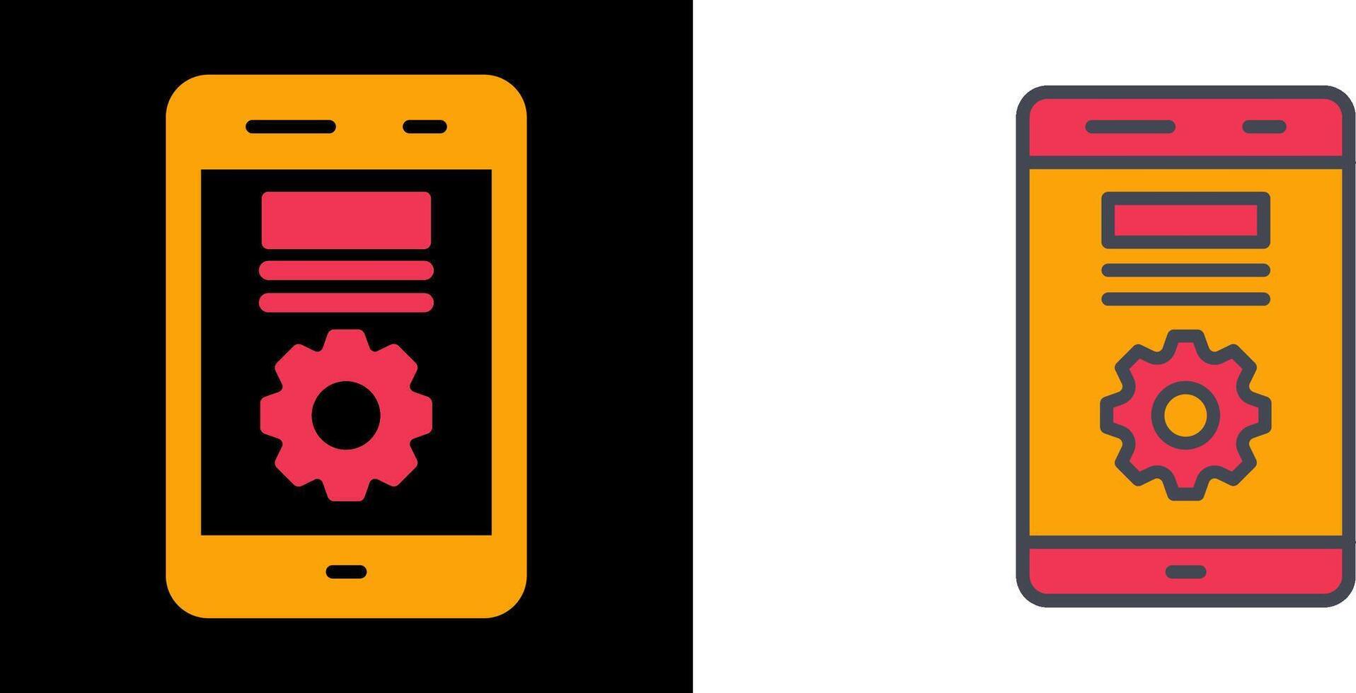 Settings Icon Design vector