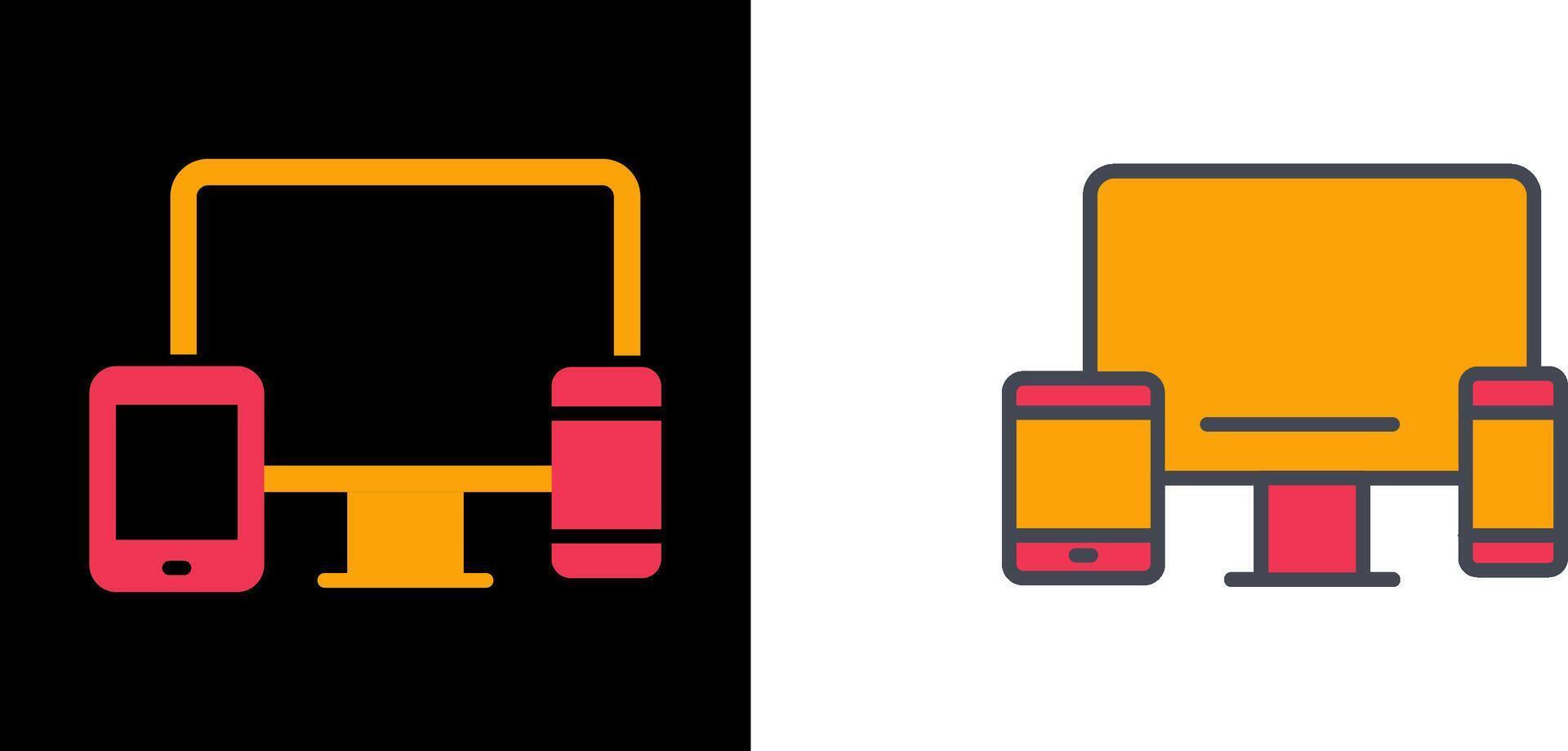 Responsive Icon Design vector