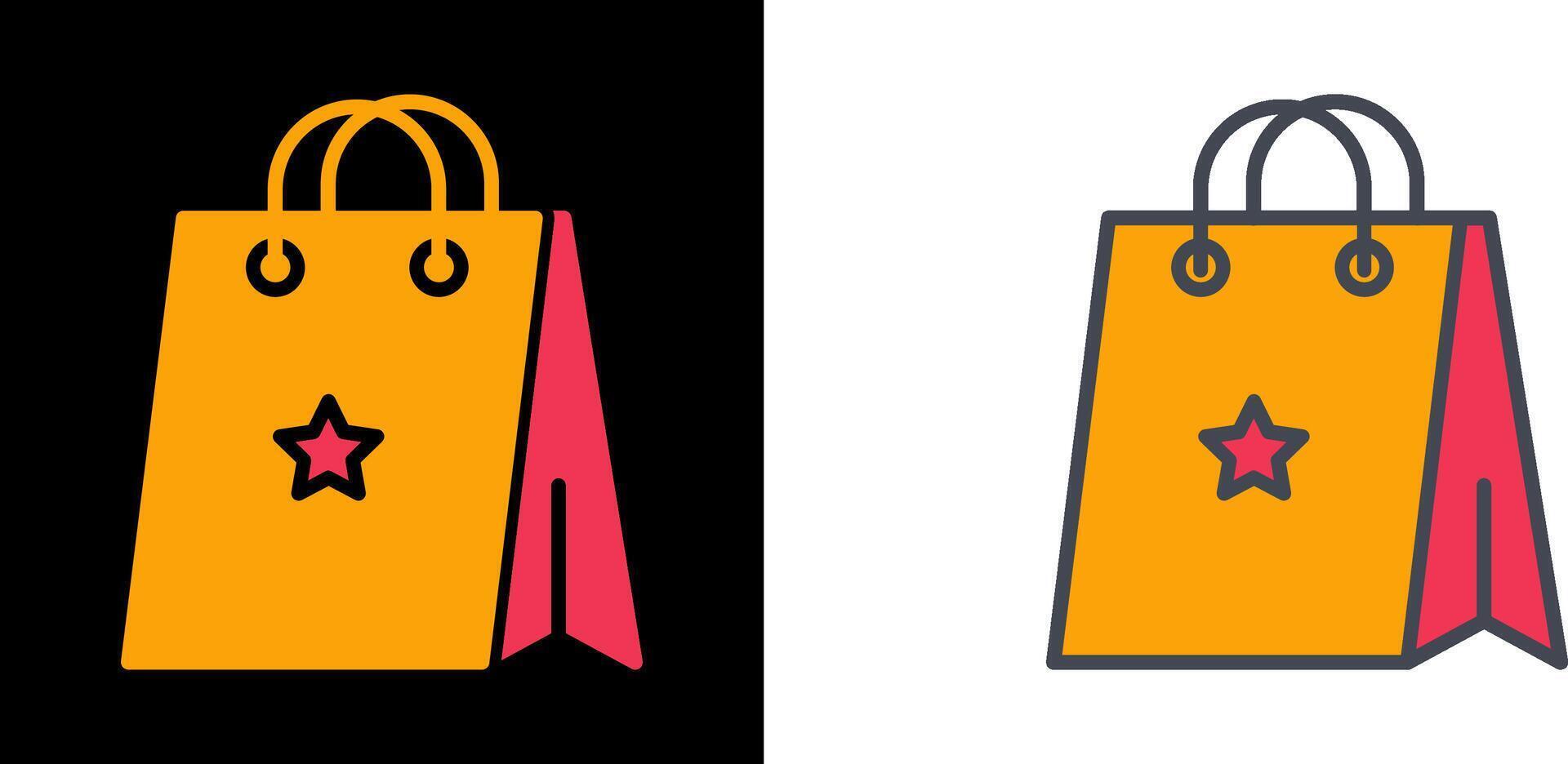 Bag Icon Design vector