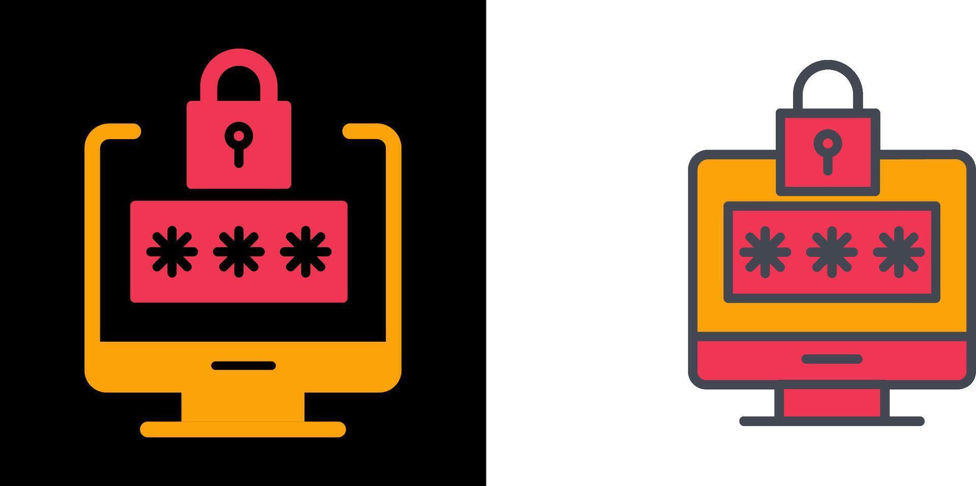 Lock Icon Design vector