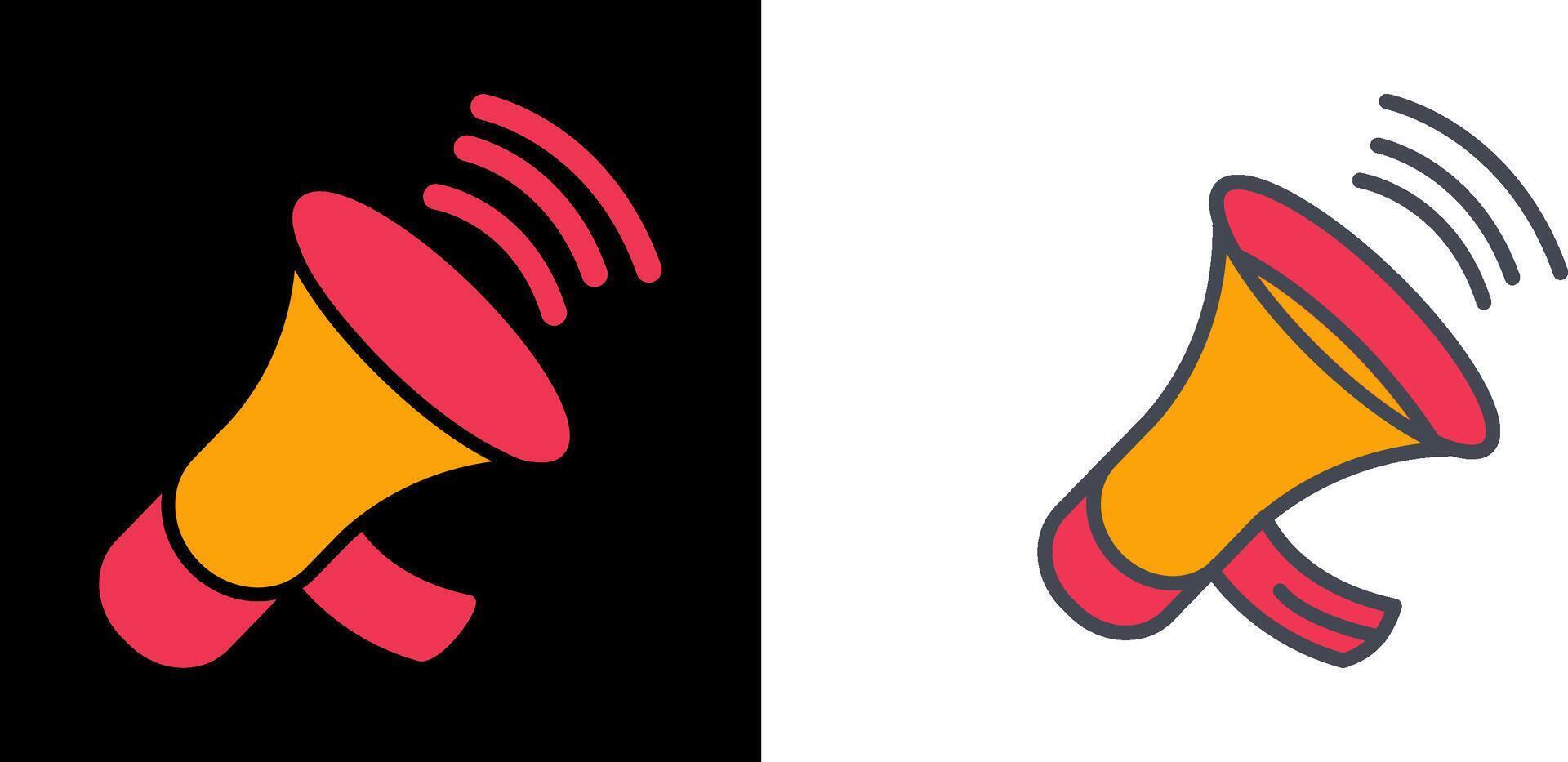 Announcement Icon Design vector
