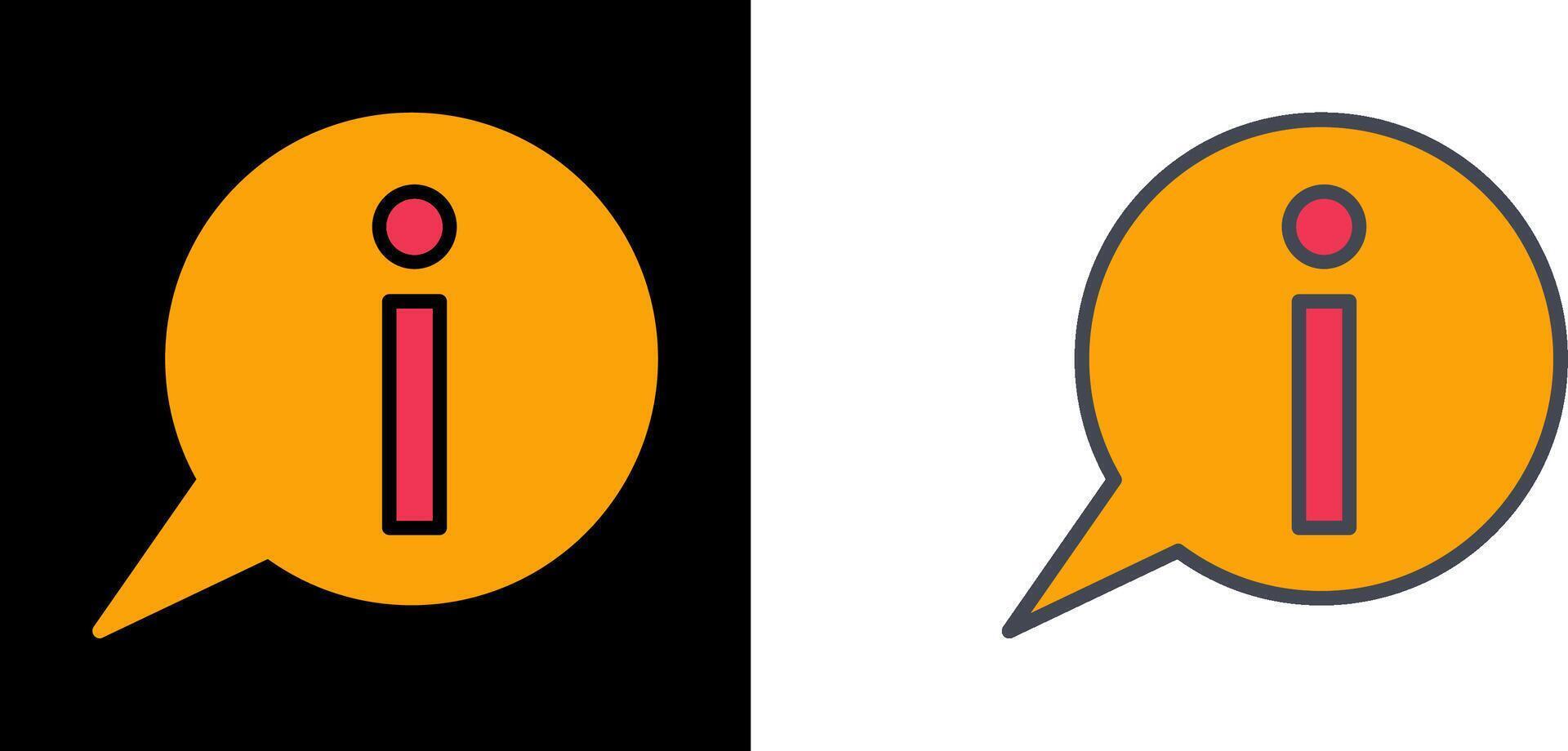 Information Icon Design vector