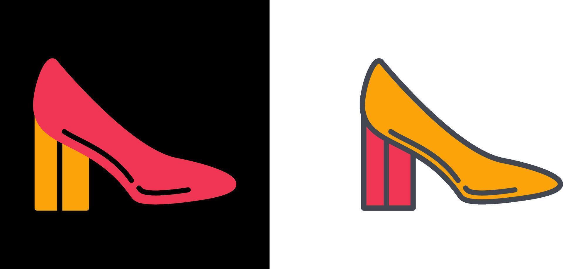 Heels Icon Design vector