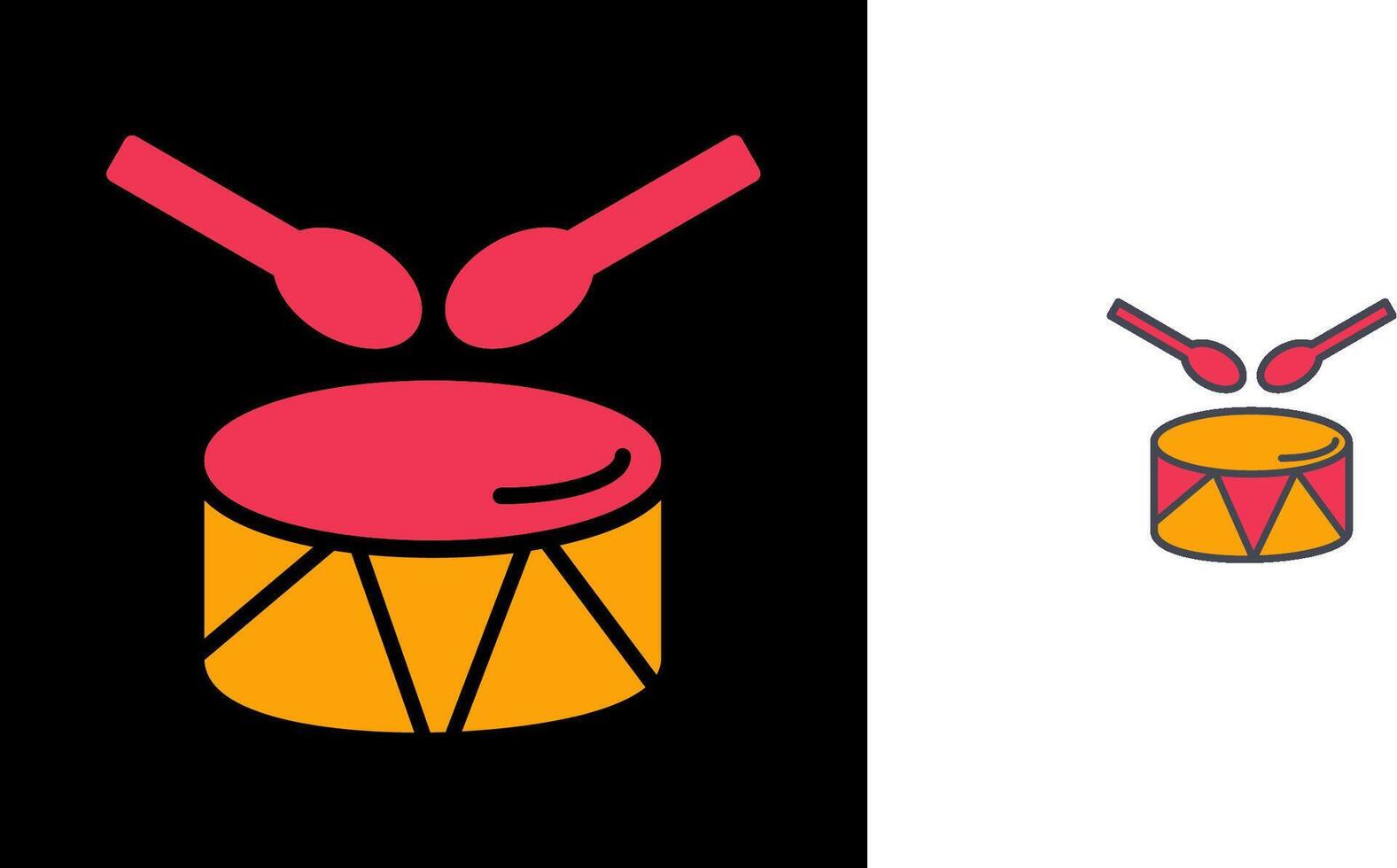 Drum Icon Design vector