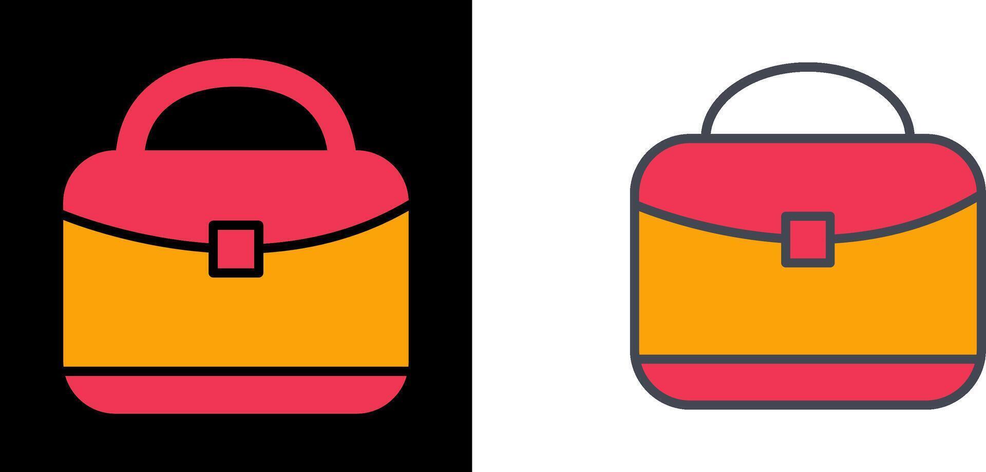 bolso icono diseño vector