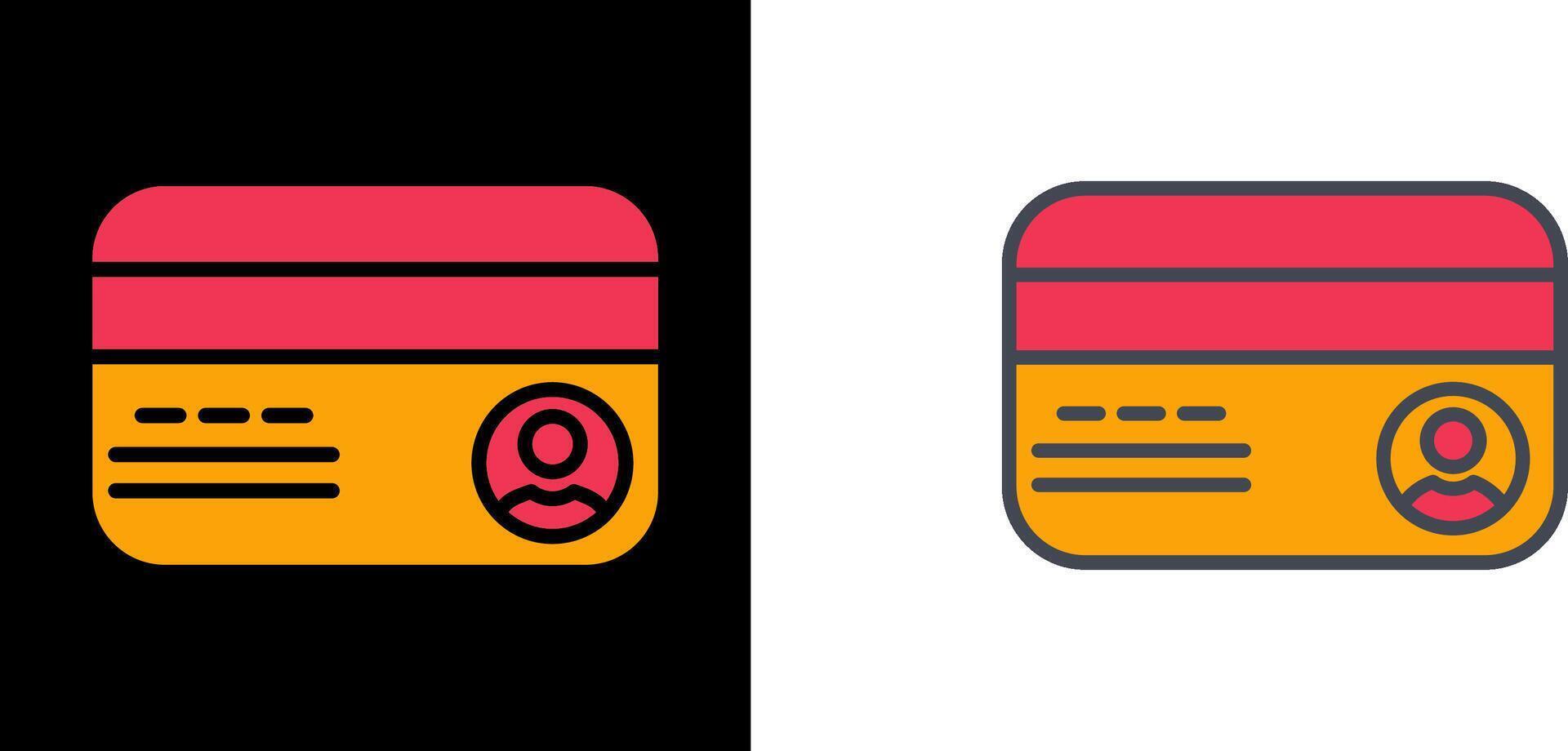 Card Icon Design vector