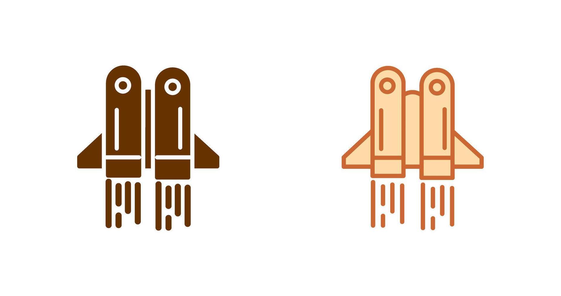 Jetpack Icon Design vector