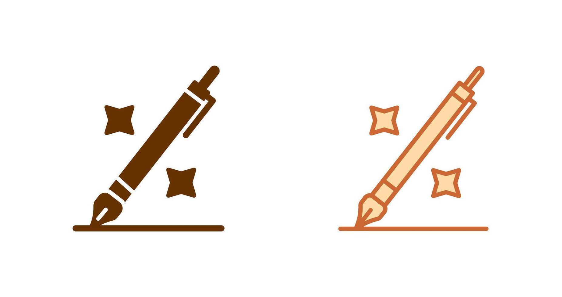 Pen Icon Design vector
