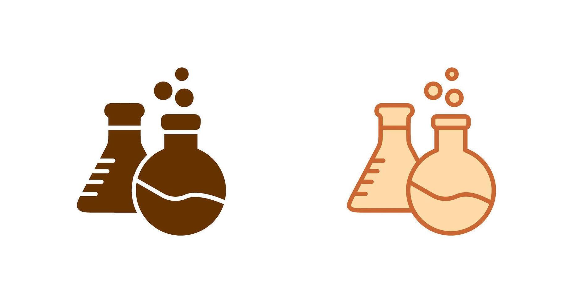 Flask Icon Design vector