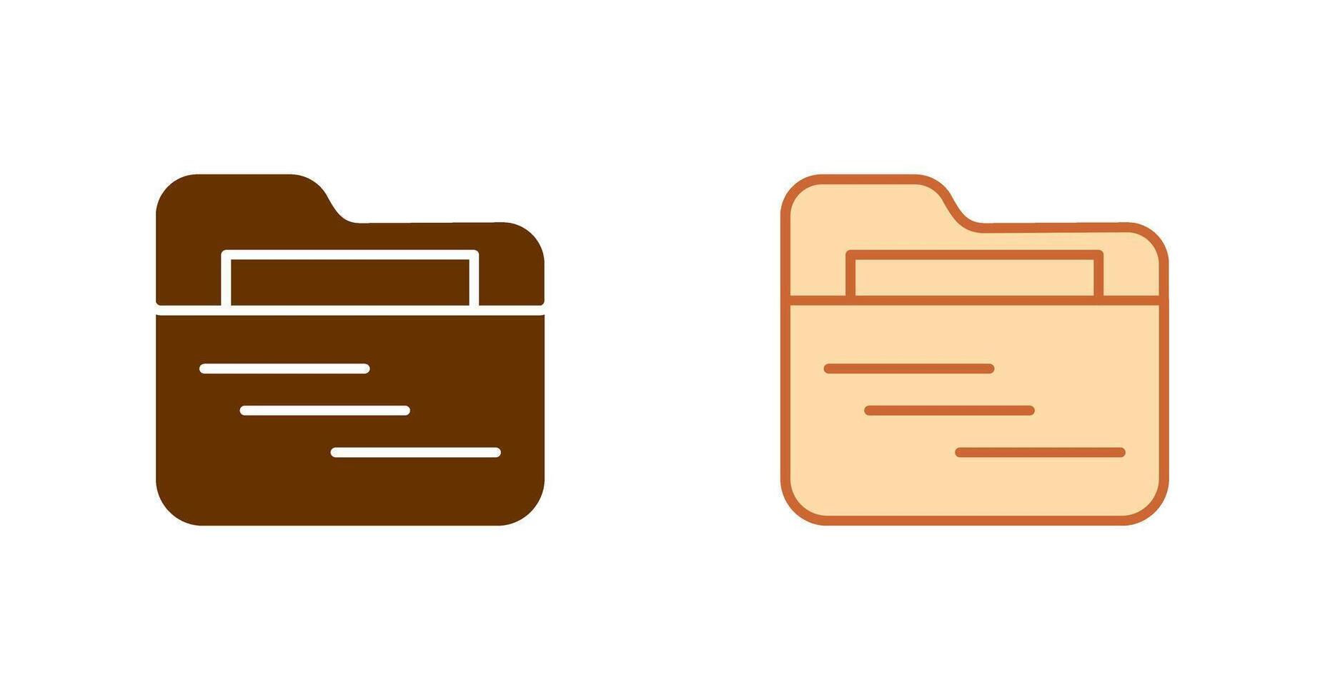 Folder Icon Design vector