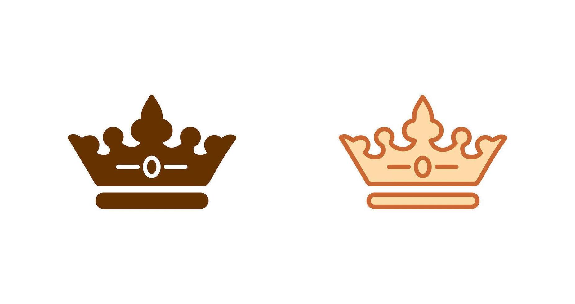 Crown Icon Design vector
