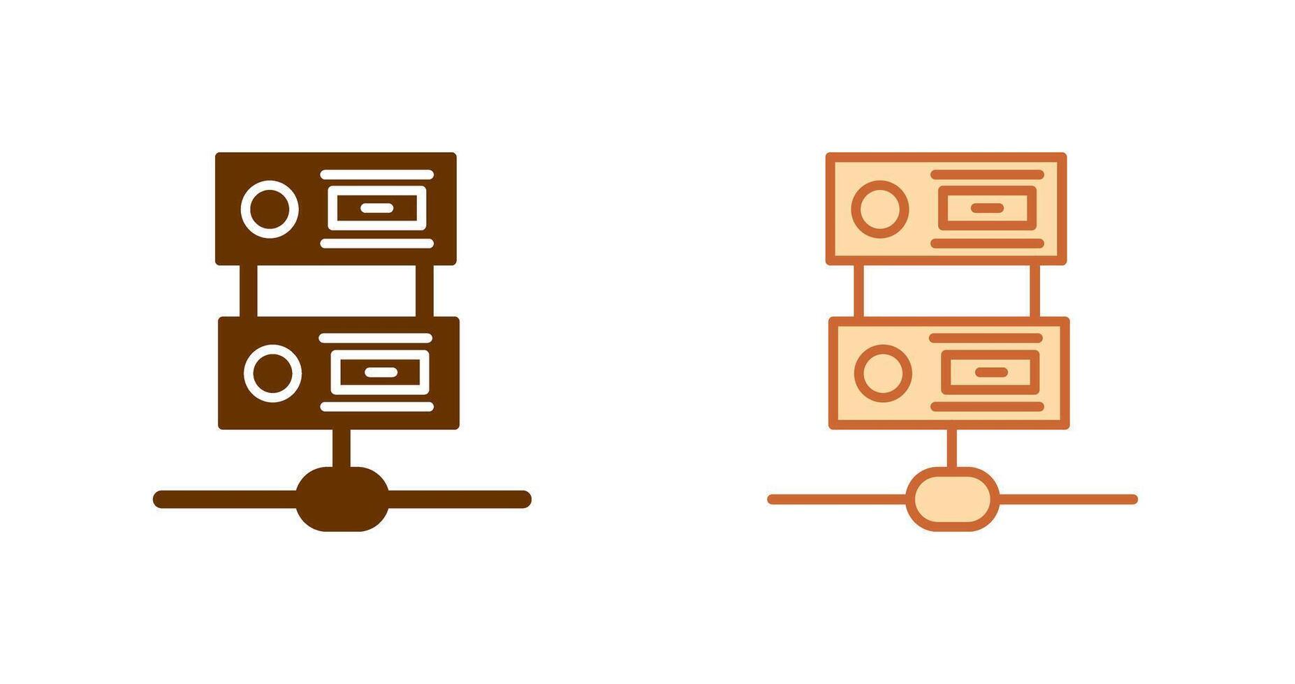 Server Icon Design vector