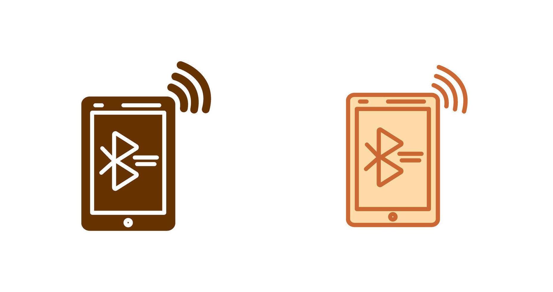 Bluetooth Icon Design vector