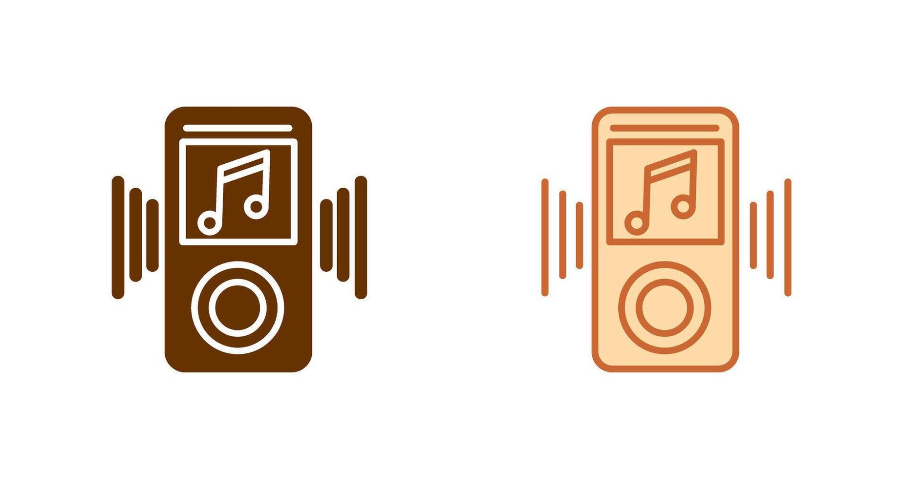 mp3 icono diseño vector