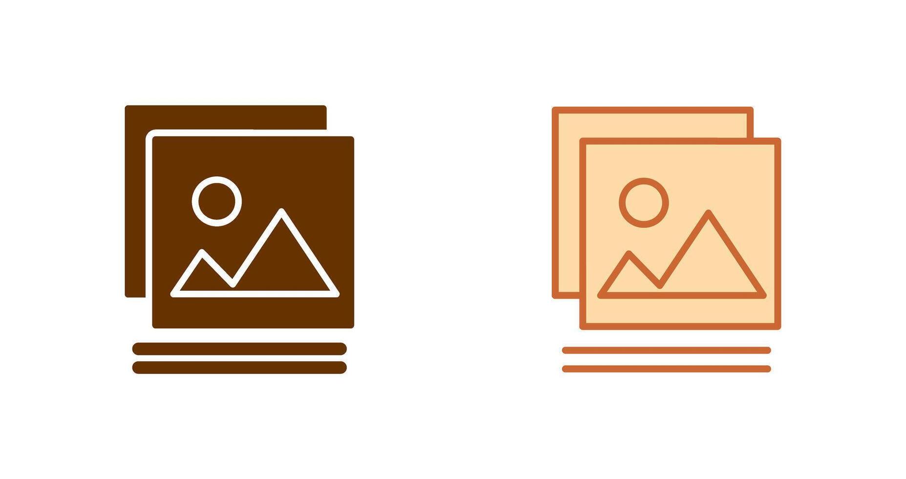 Gallery Icon Design vector