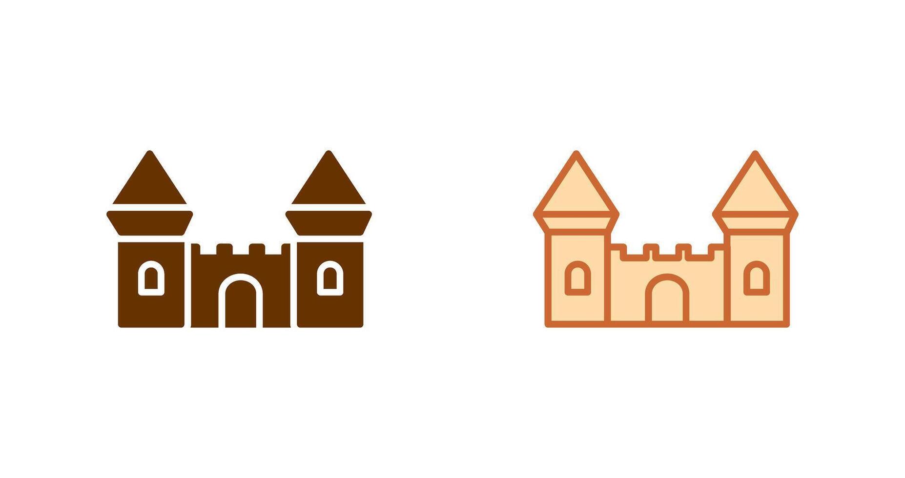 Castle Icon Design vector