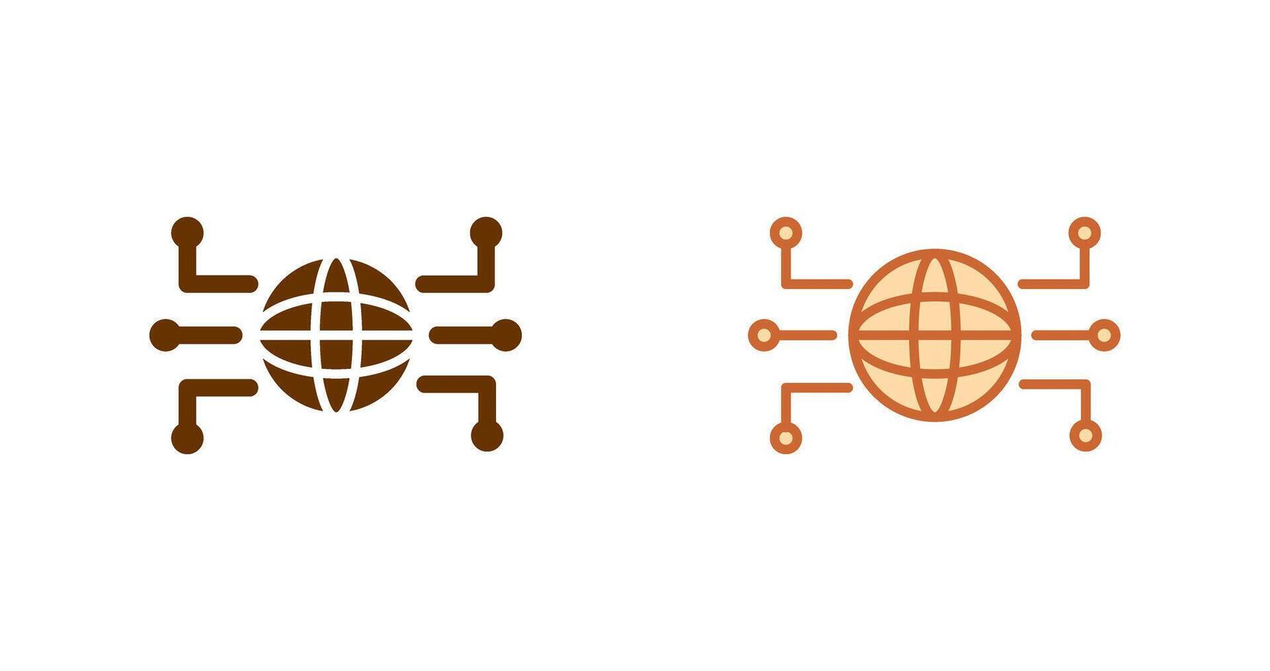 Internet Icon Design vector