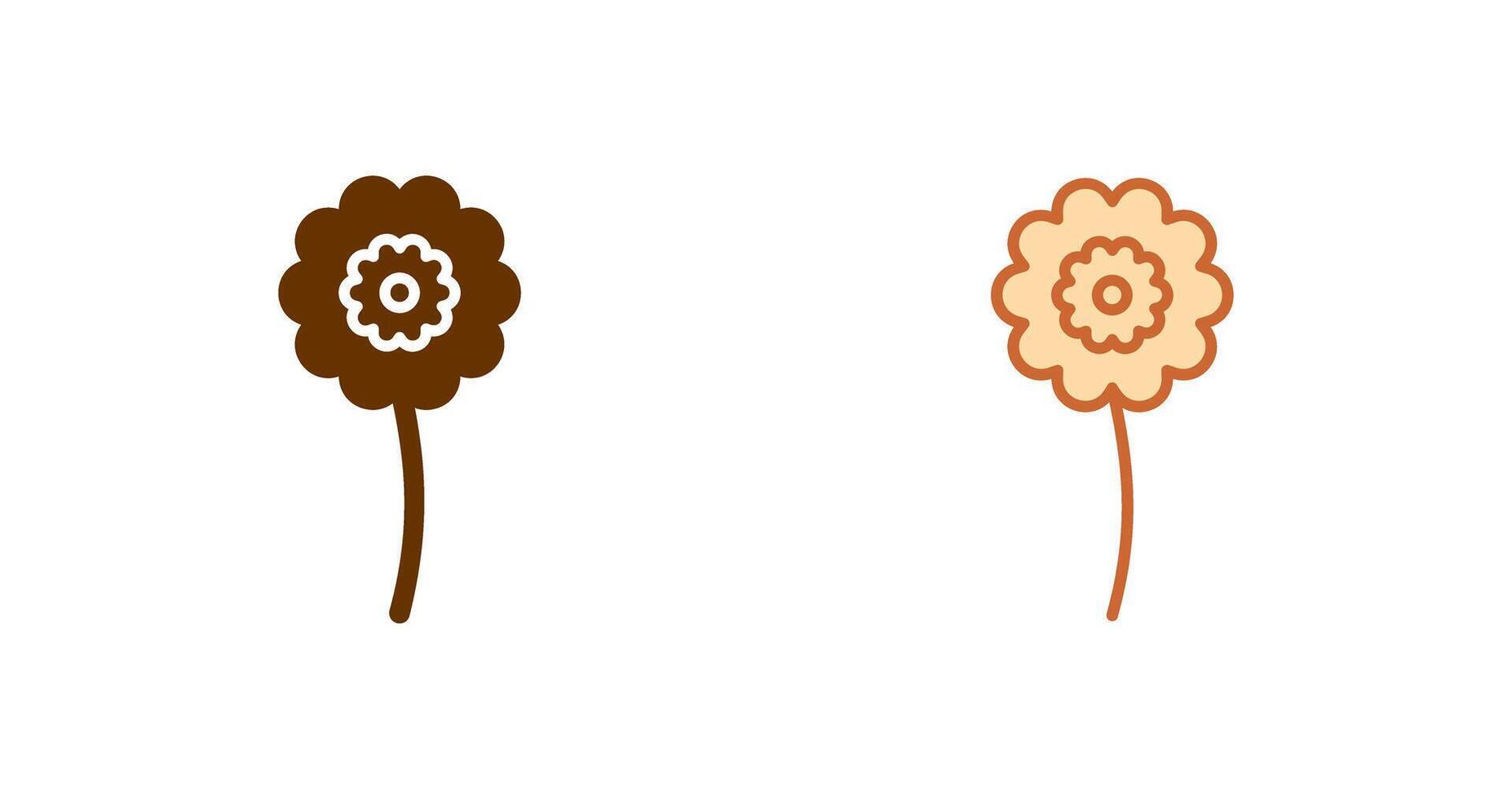 diseño de icono de flores vector