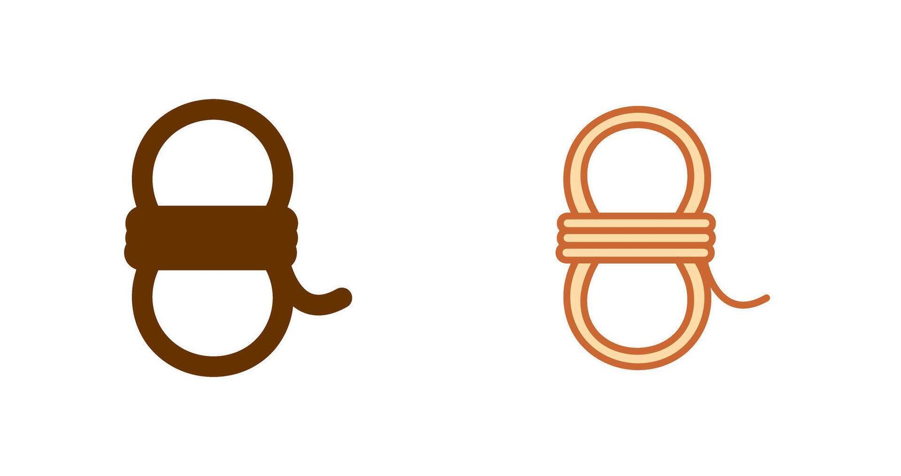 Rope Icon Design vector