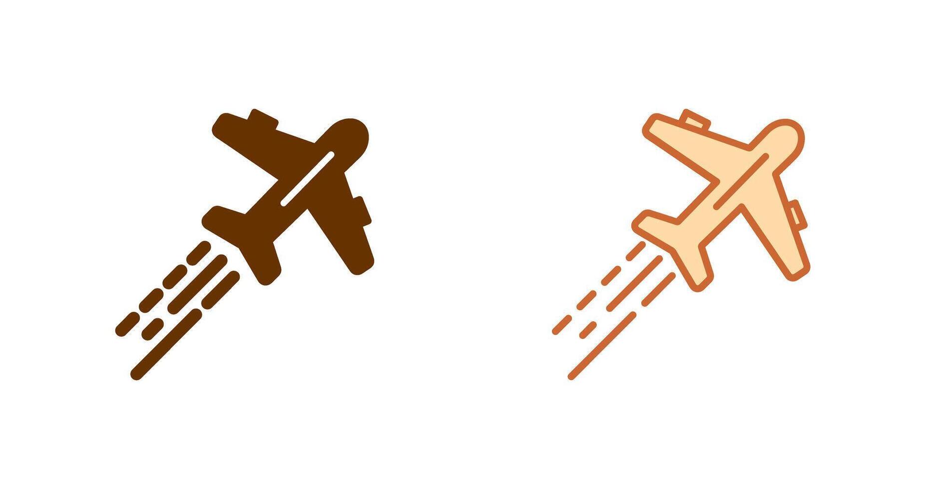 Aeroplane Icon Design vector