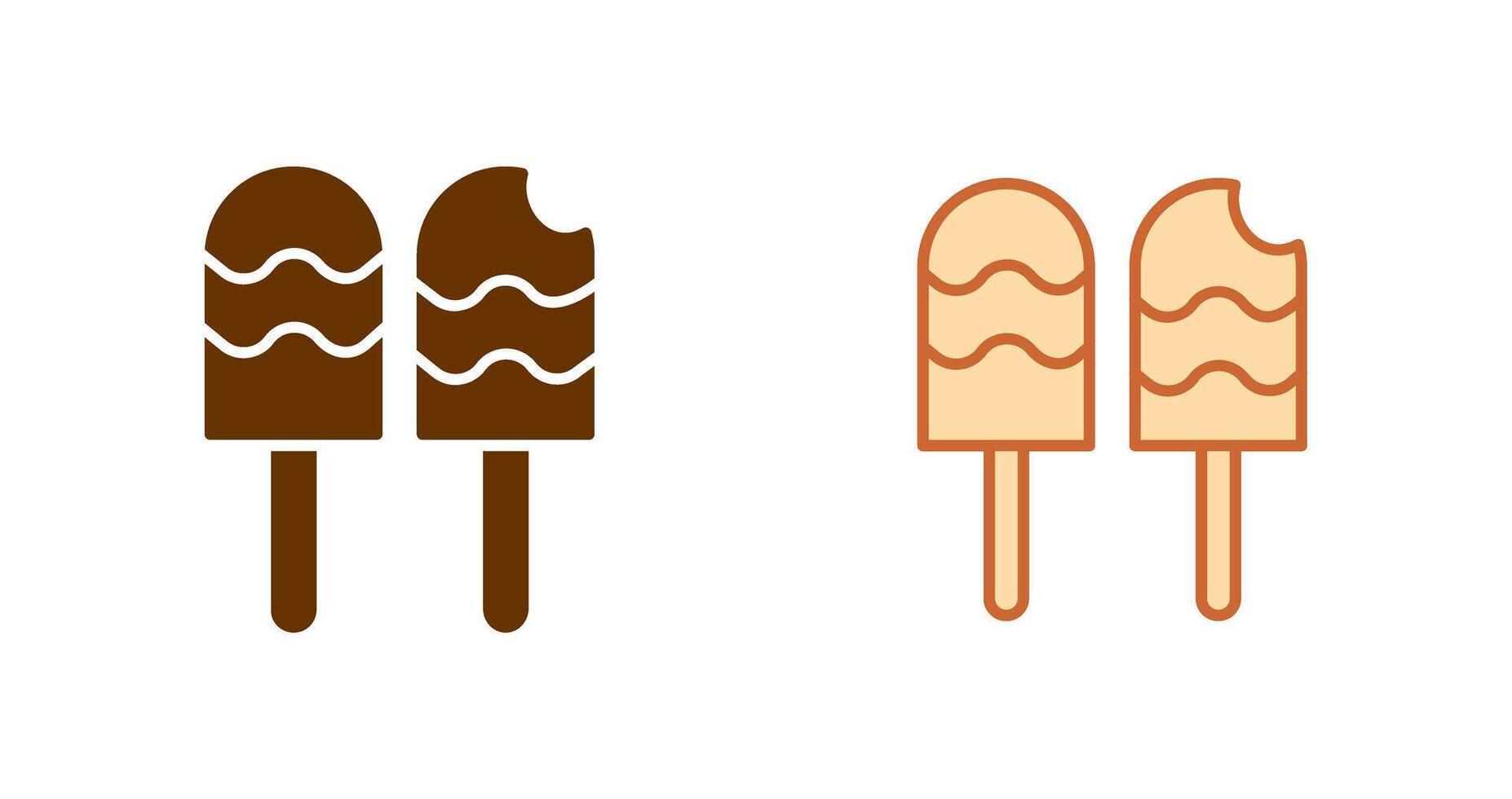 Popsicle Icon Design vector