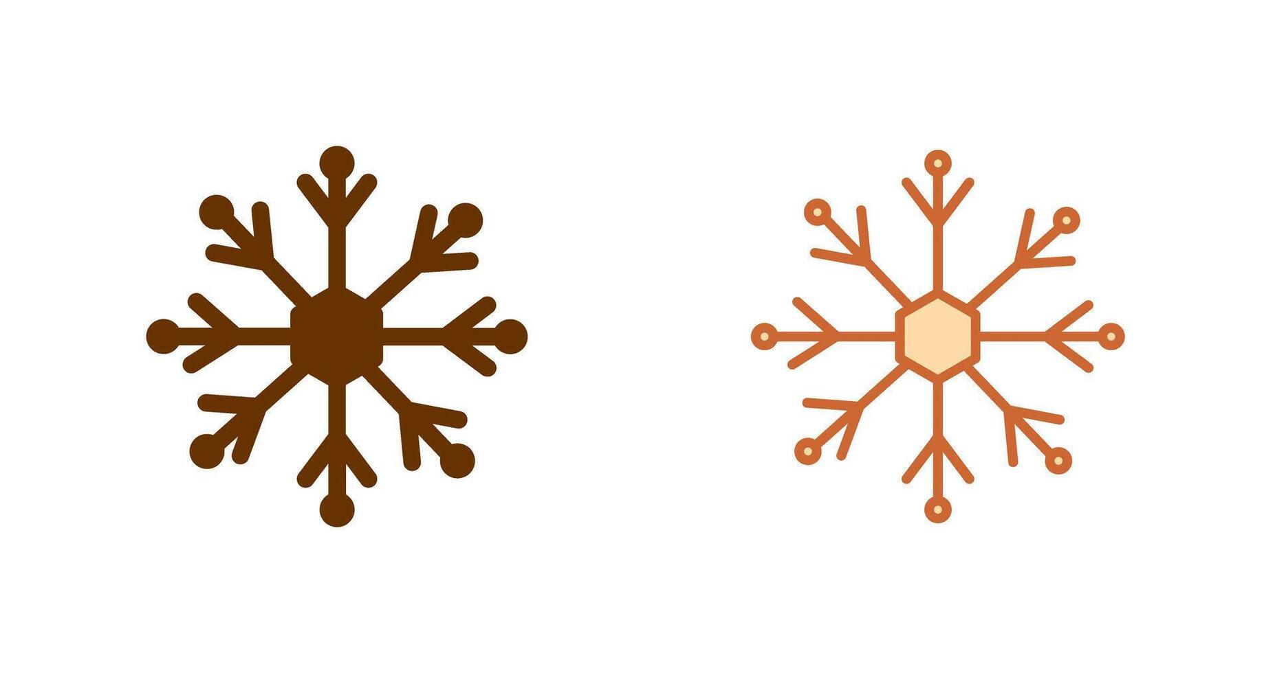 Snowflake Icon Design vector