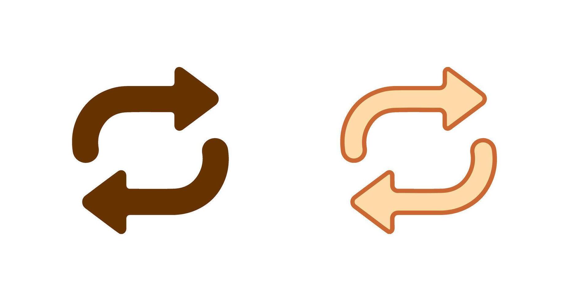 Repeat Icon Design vector